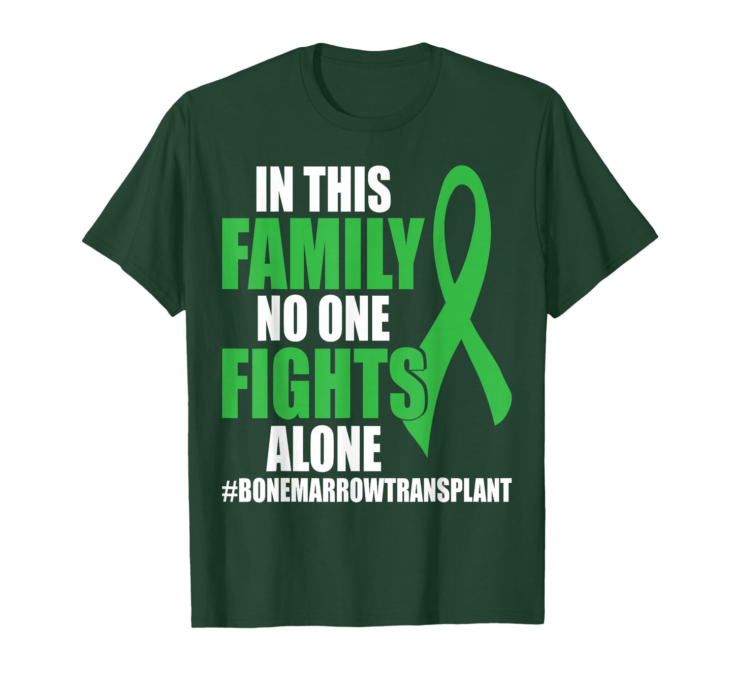 Bone Marrow Warrior Bone Marrow Transplant Donation T-Shirt