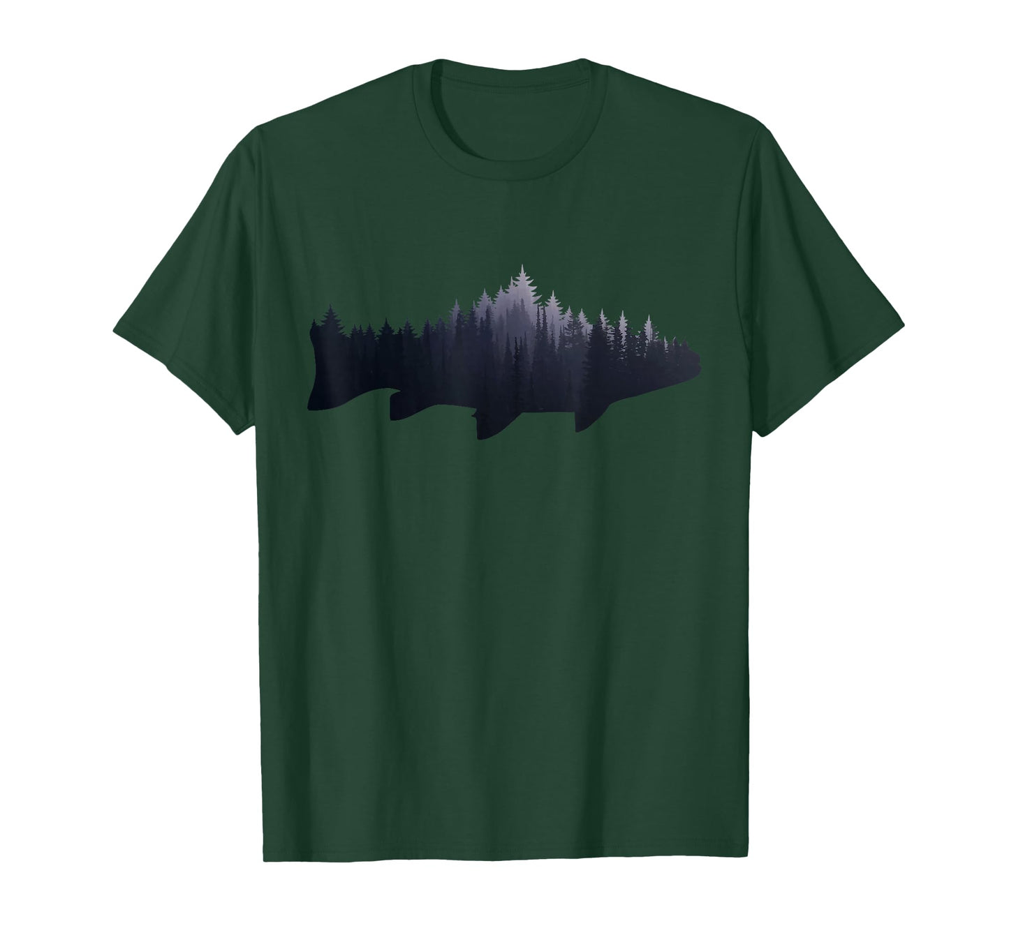 Trout T-Shirt - Fly Fishing Nature Outdoor Fisherman Gift T-Shirt