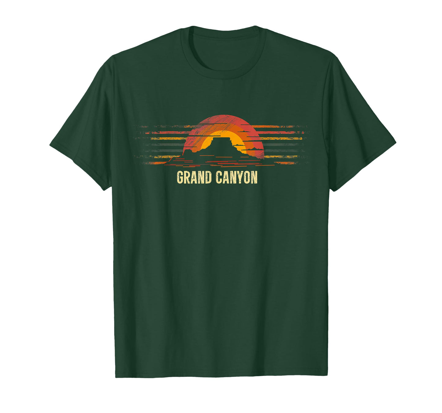 Grand Canyon - US National Park Vintage Men Women Kids Retro T-Shirt