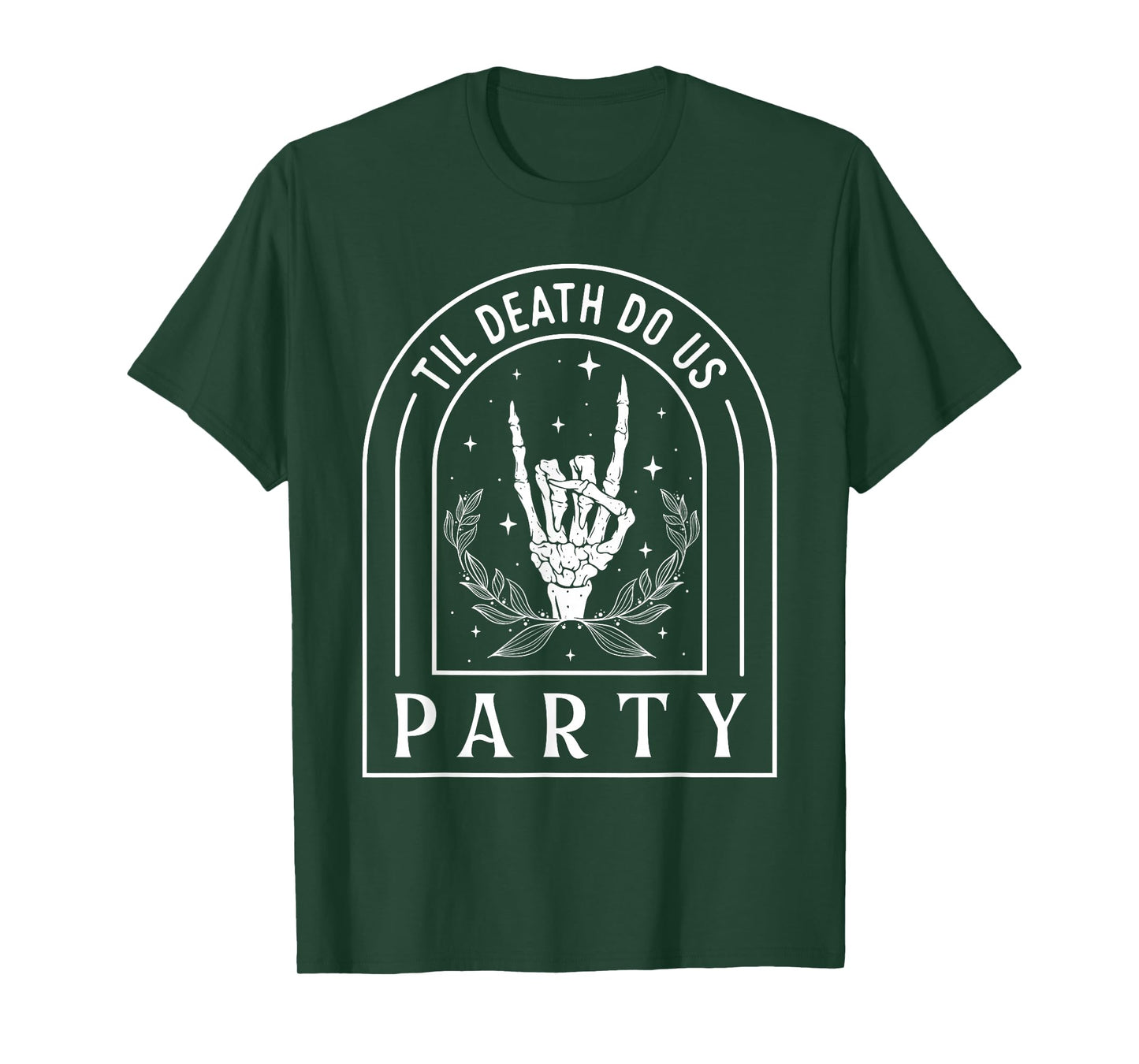 Til Death Do Us Party - Halloween Bachelor Bachelorette T-Shirt