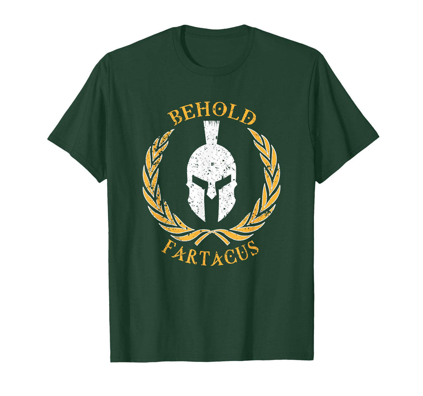 Behold Fartacus T-Shirt, Distressed Fart Greek Gods Gift T-Shirt
