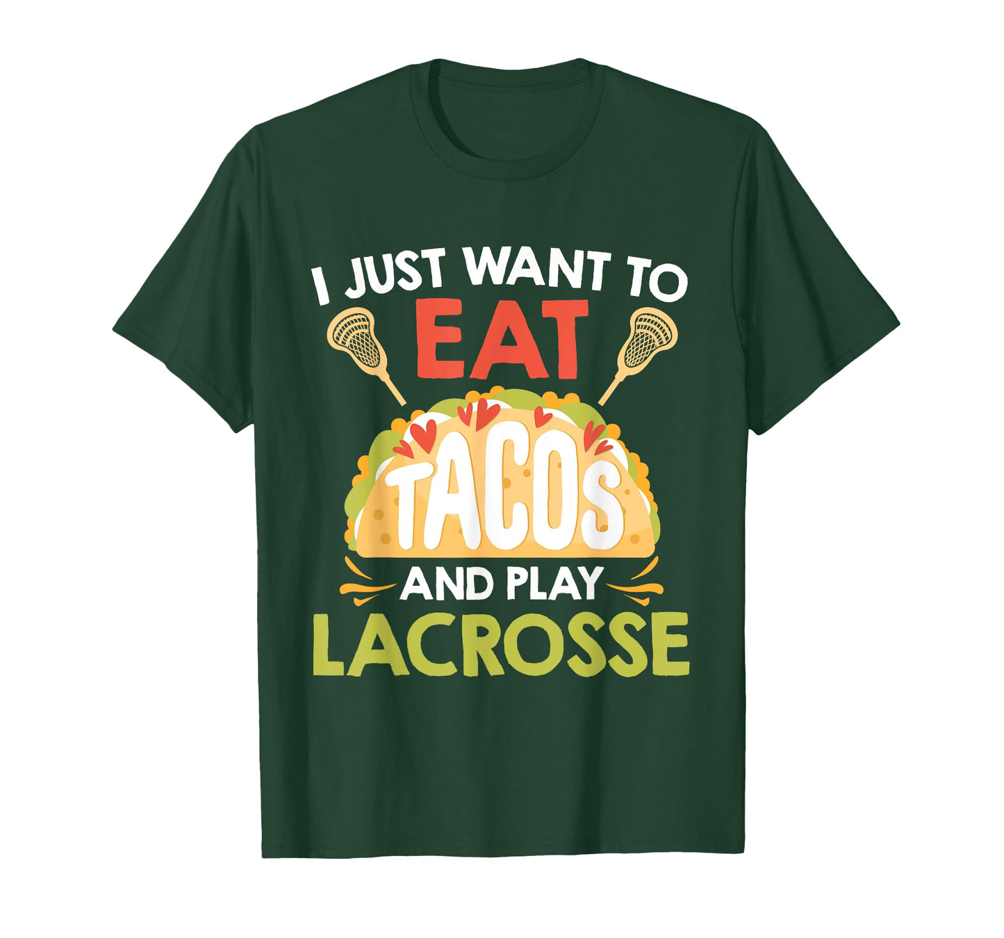 Tacos and Lacrosse T-Shirt