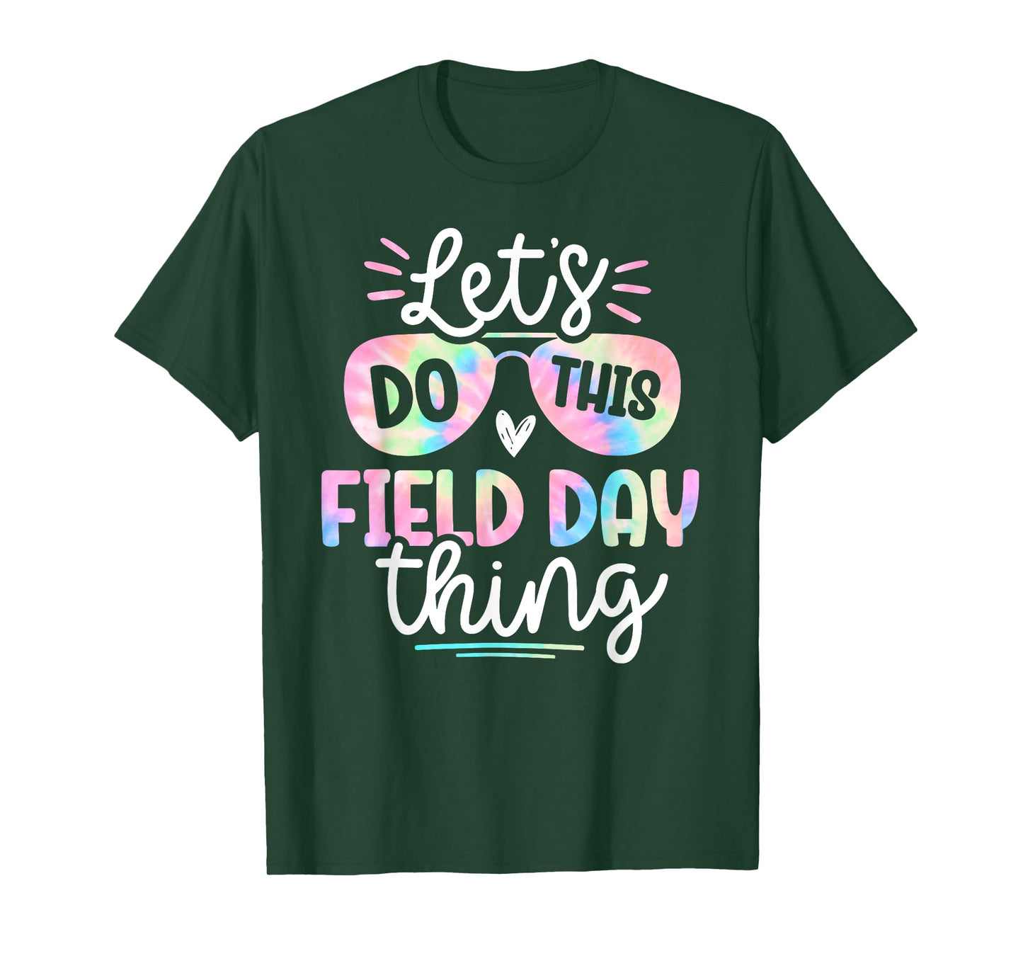 School Field Day Tie Dye Field Day teachers Kids T-Shirt