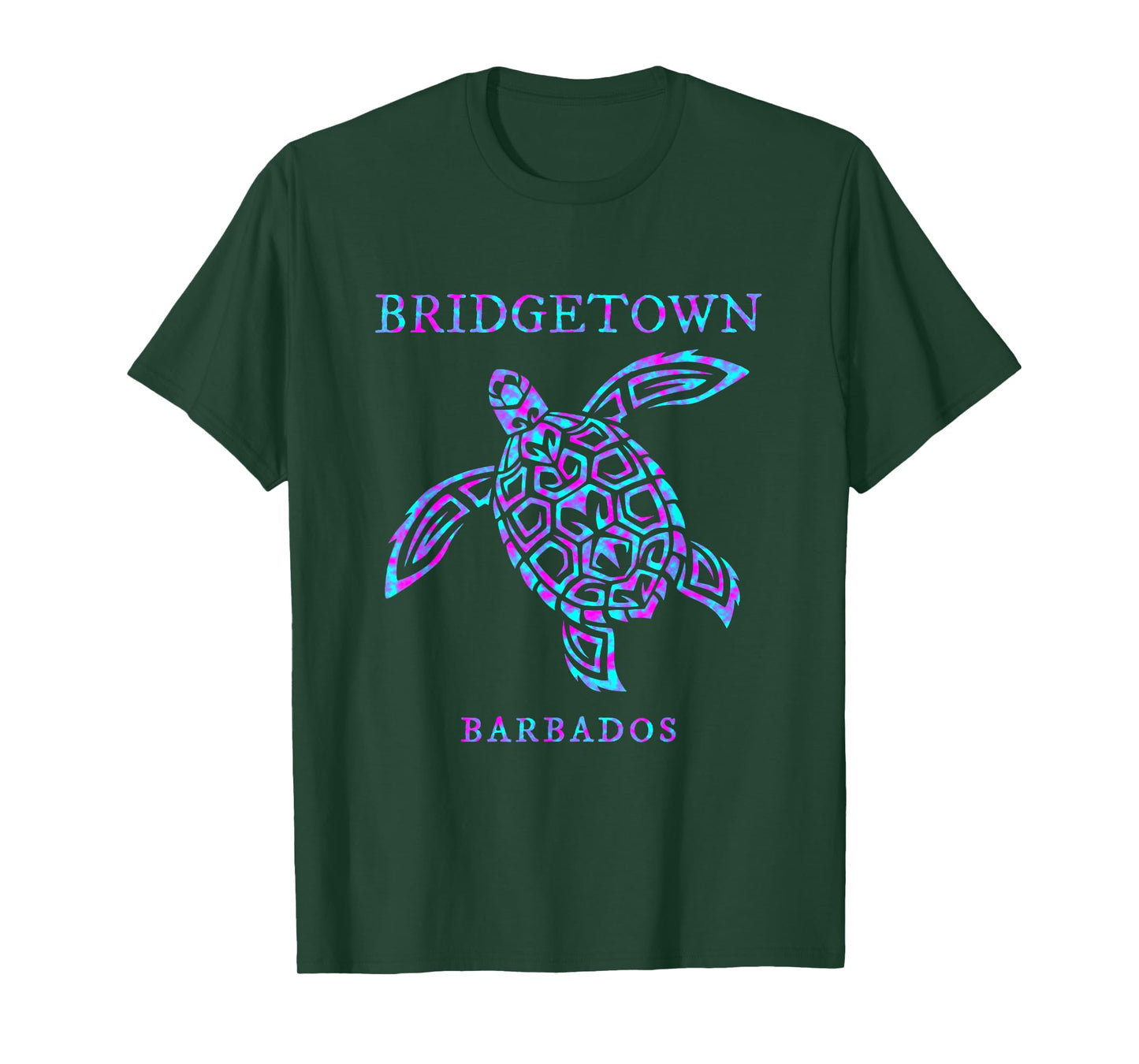 Bridgetown Barbados Sea Turtle Boys Girls Toddler Souvenir T-Shirt