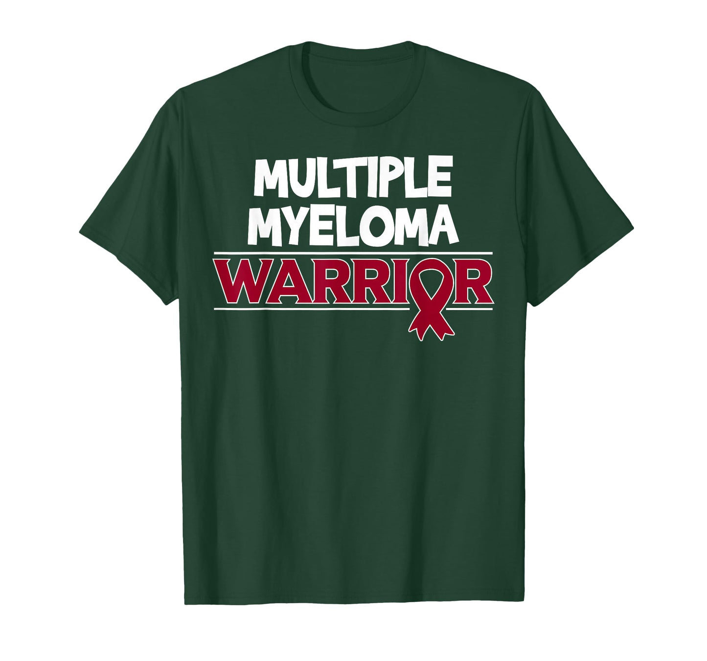 Blood Cancer Awareness - Multiple Myeloma Warrior T-Shirt