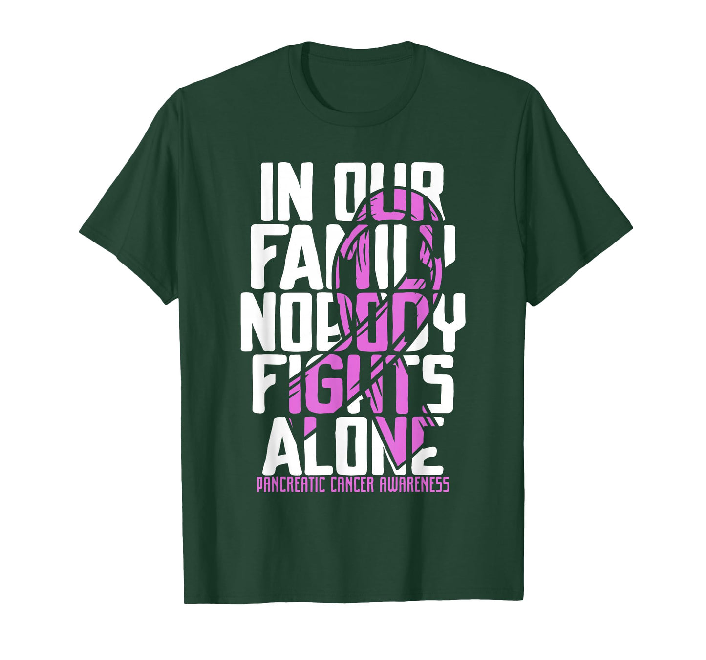 Pancreatic Cancer Support Family Pancreatic Cancer Awareness T-Shirt