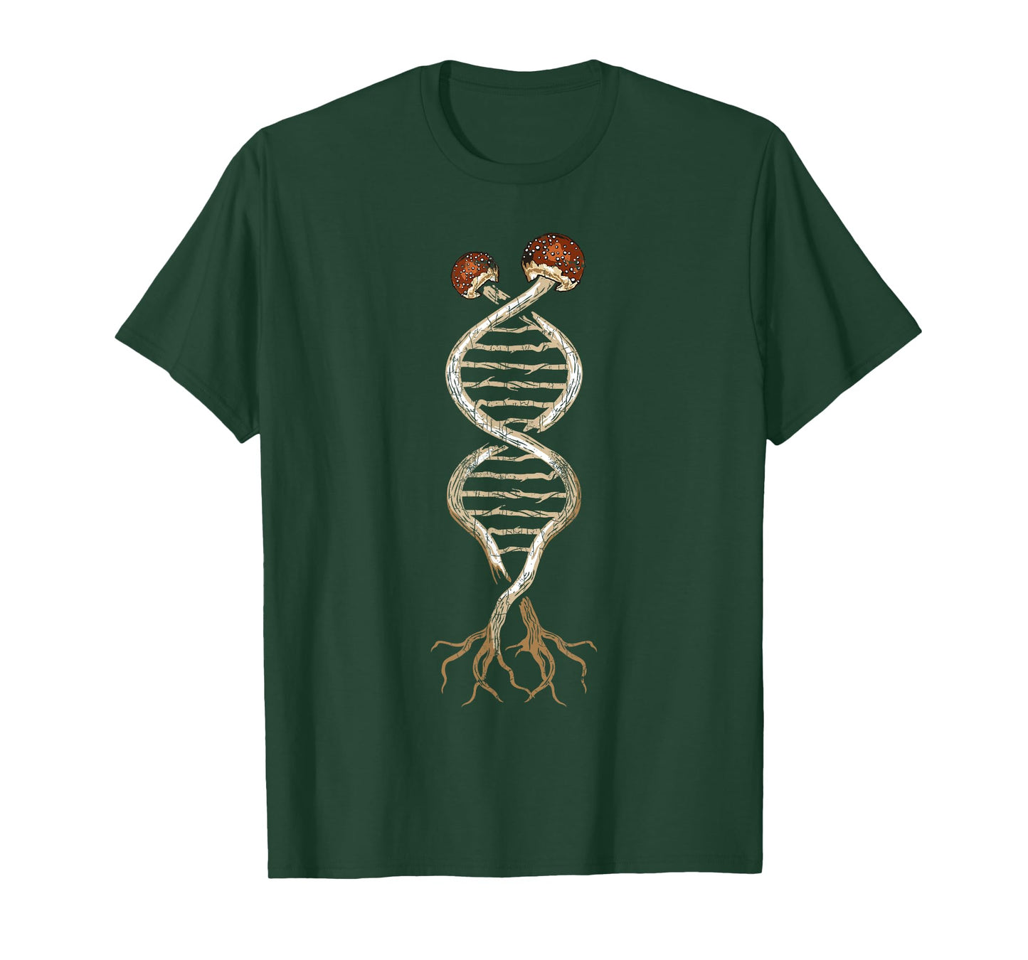 Mushroom Collector Mushroom Collector Gift DNA T-Shirt
