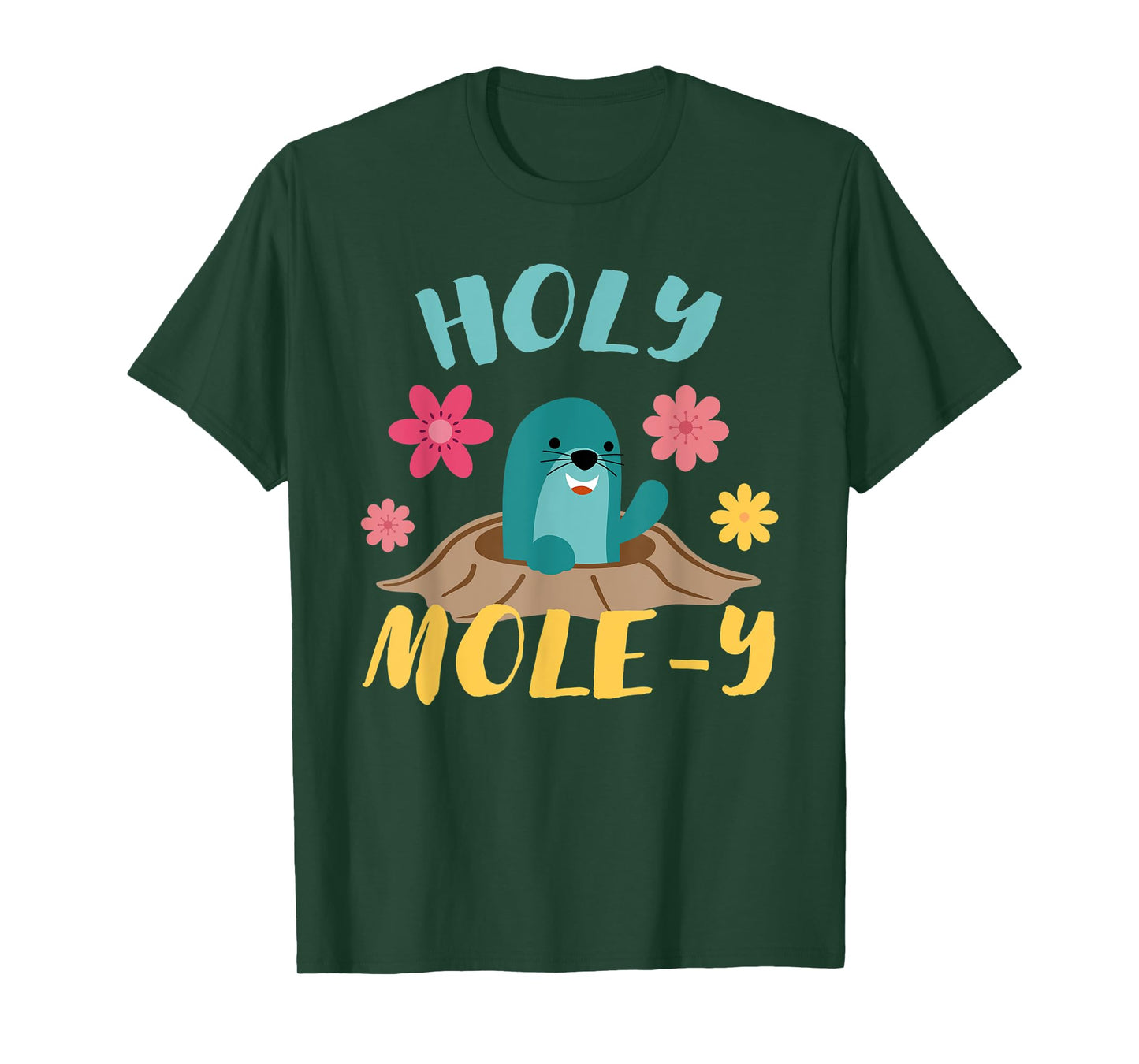 Cute mole biologist animal lover chemistry saying T-Shirt