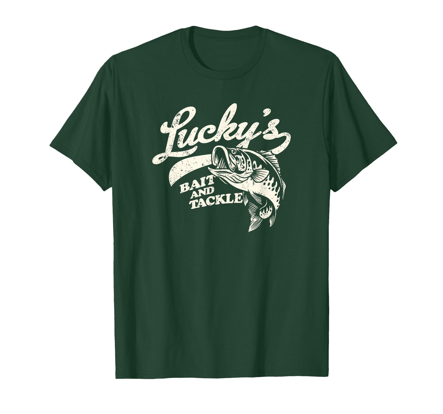 Lucky's Bait And Tackle Fishing T-Shirt