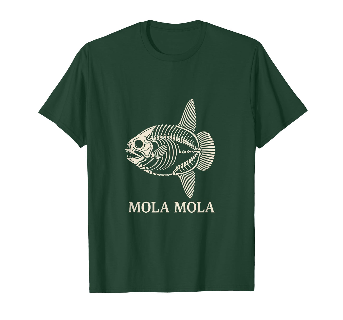 Sunfish Shirt Men Women Kids Heavy Fish Mola Mola Skeleton T-Shirt
