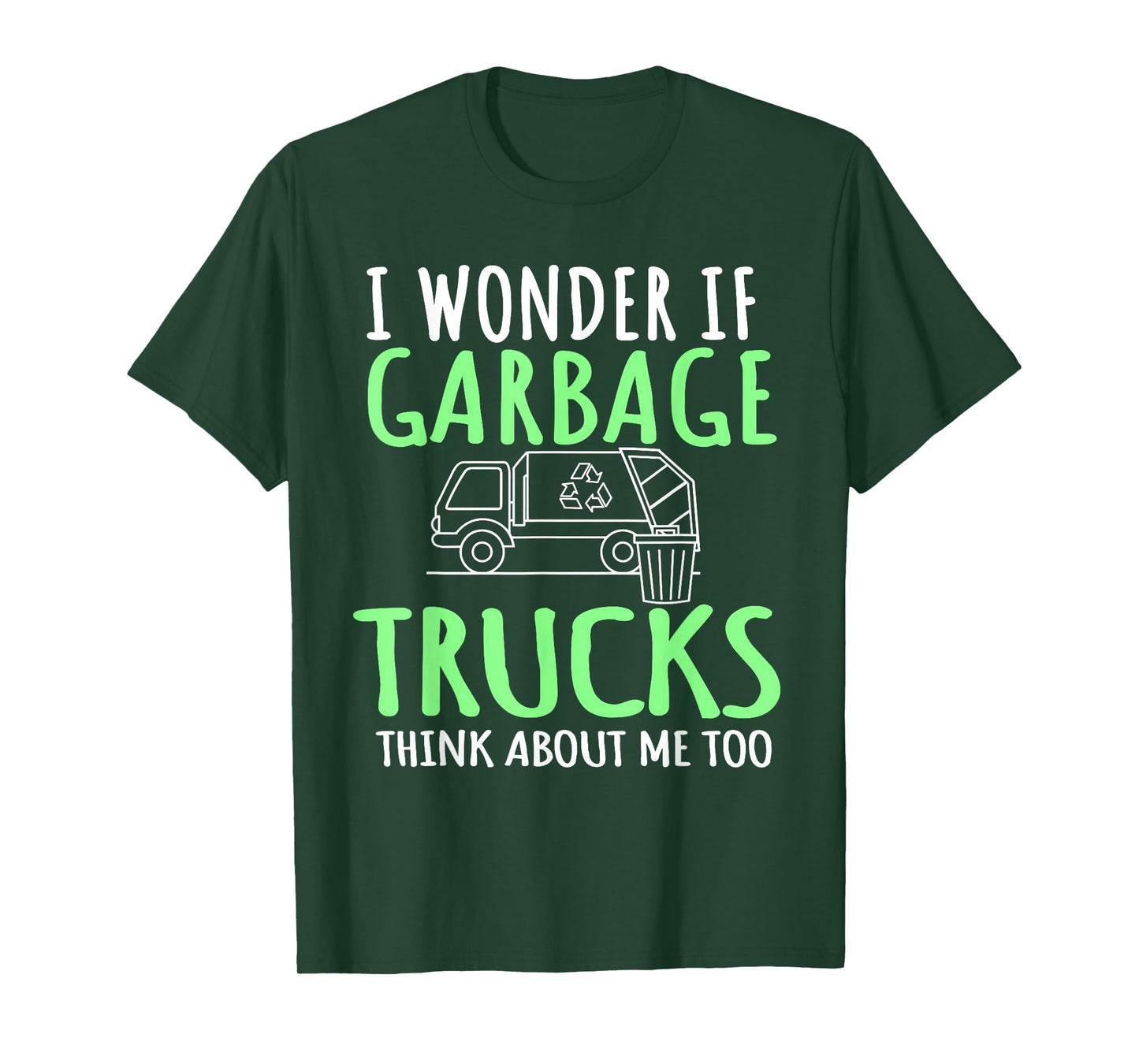 Recycling Garbage Truck Trash Collector Recycle Earth Day T-Shirt