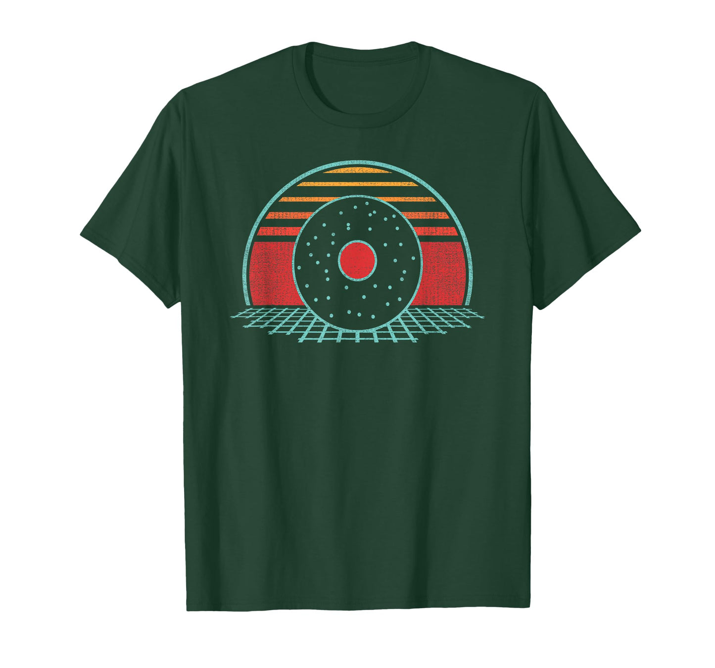 Bagel Retro Vintage 80s Style Gift T-Shirt