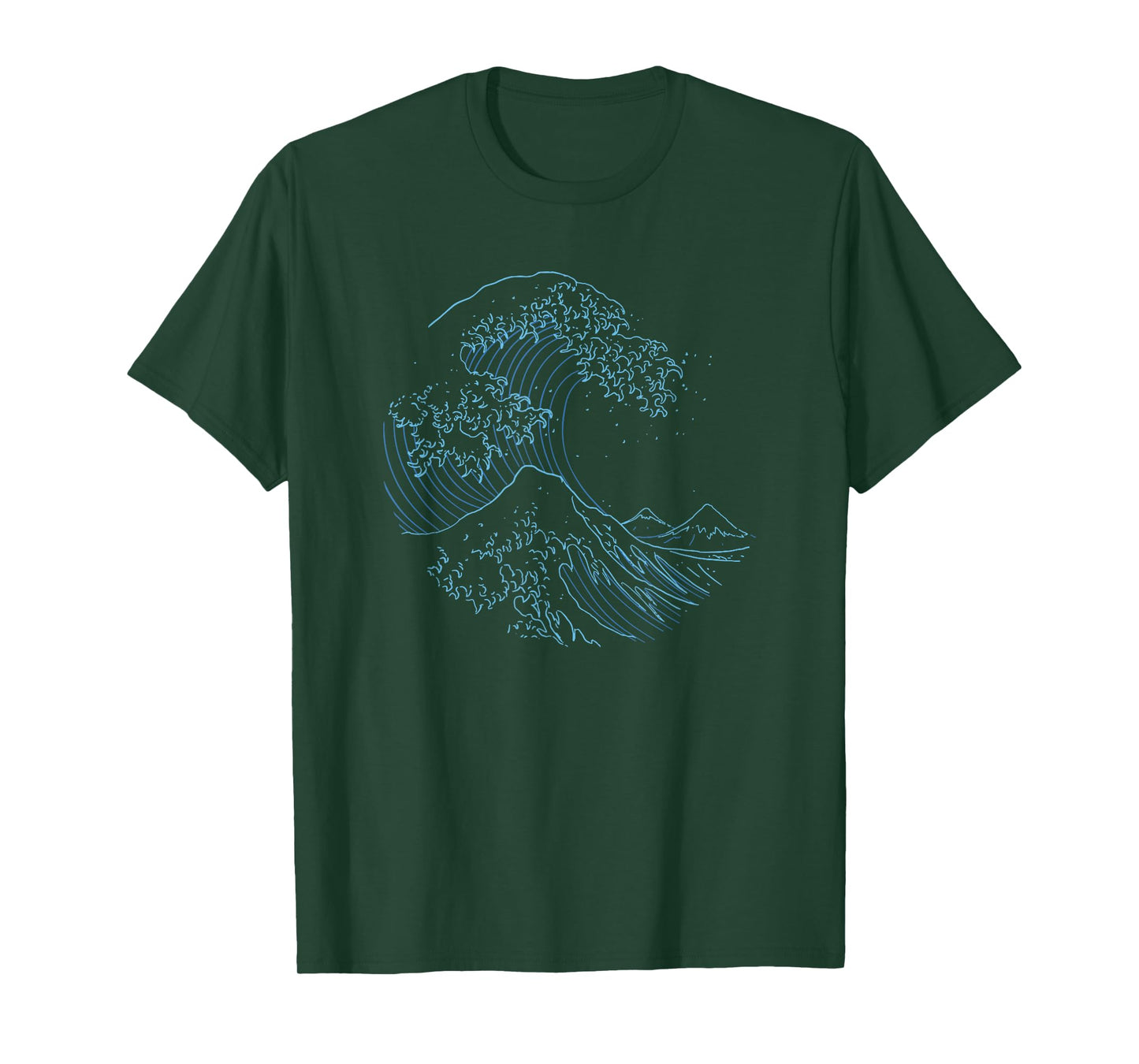 Japanese Wave Nature Japan Water Beach Ocean T-Shirt