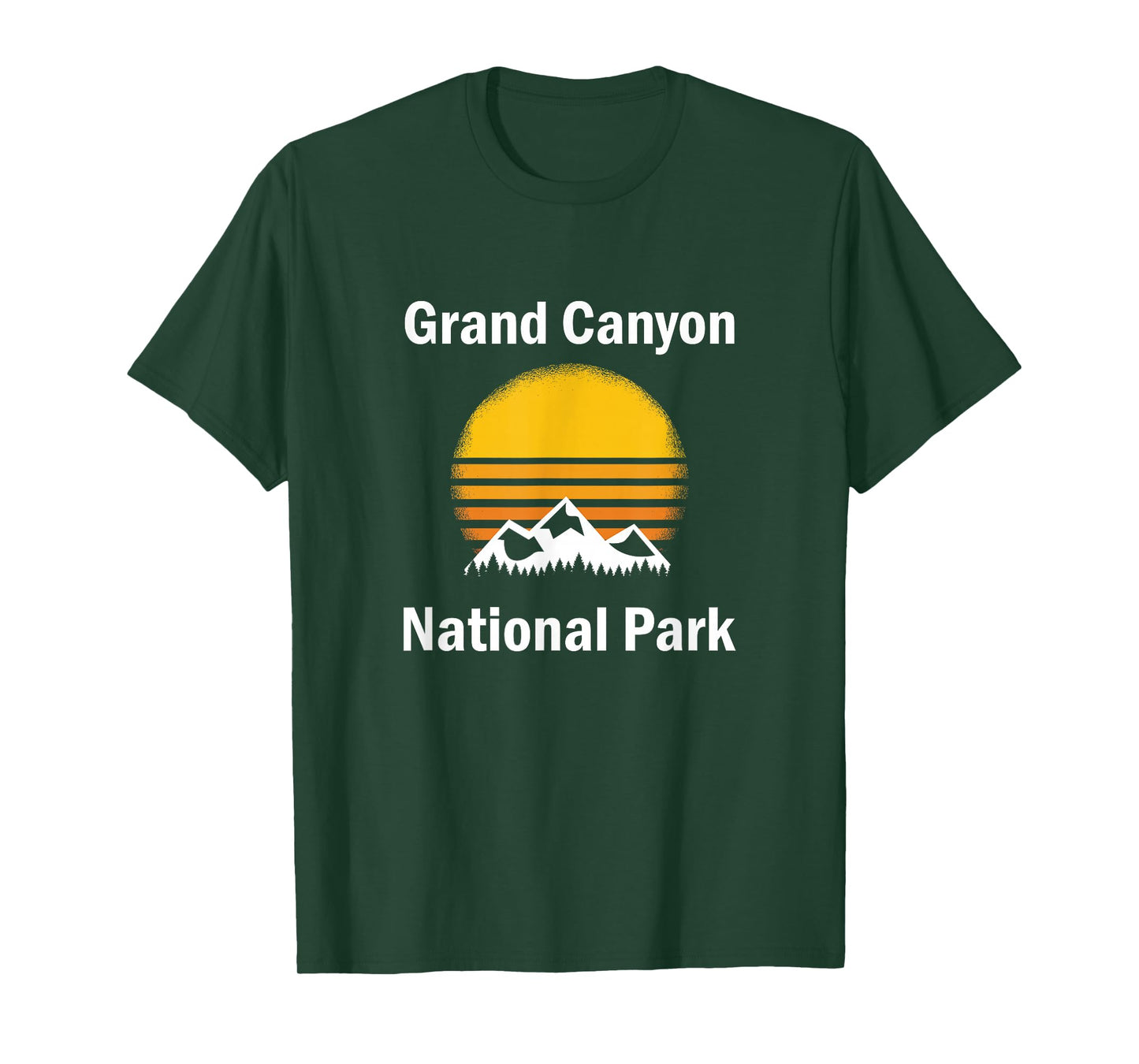 Grand Canyon National Park Mountain Sunset T-Shirt