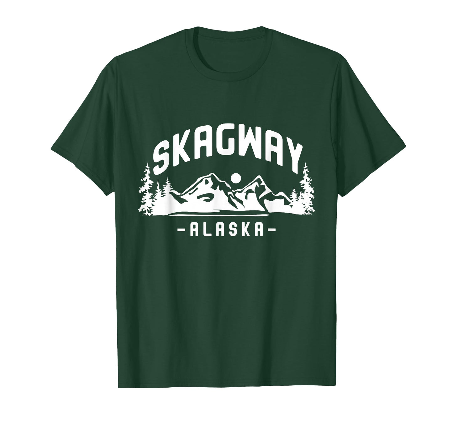Skagway Alaska Mountain Nature Skagway Vacation Travel T-Shirt