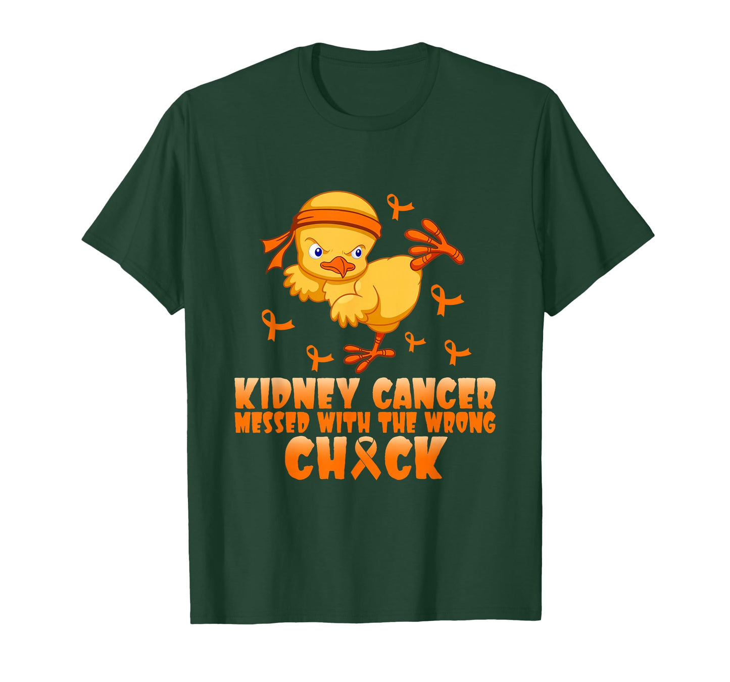 Kidney Cancer Messed With The Wrong Chick T-Shirt