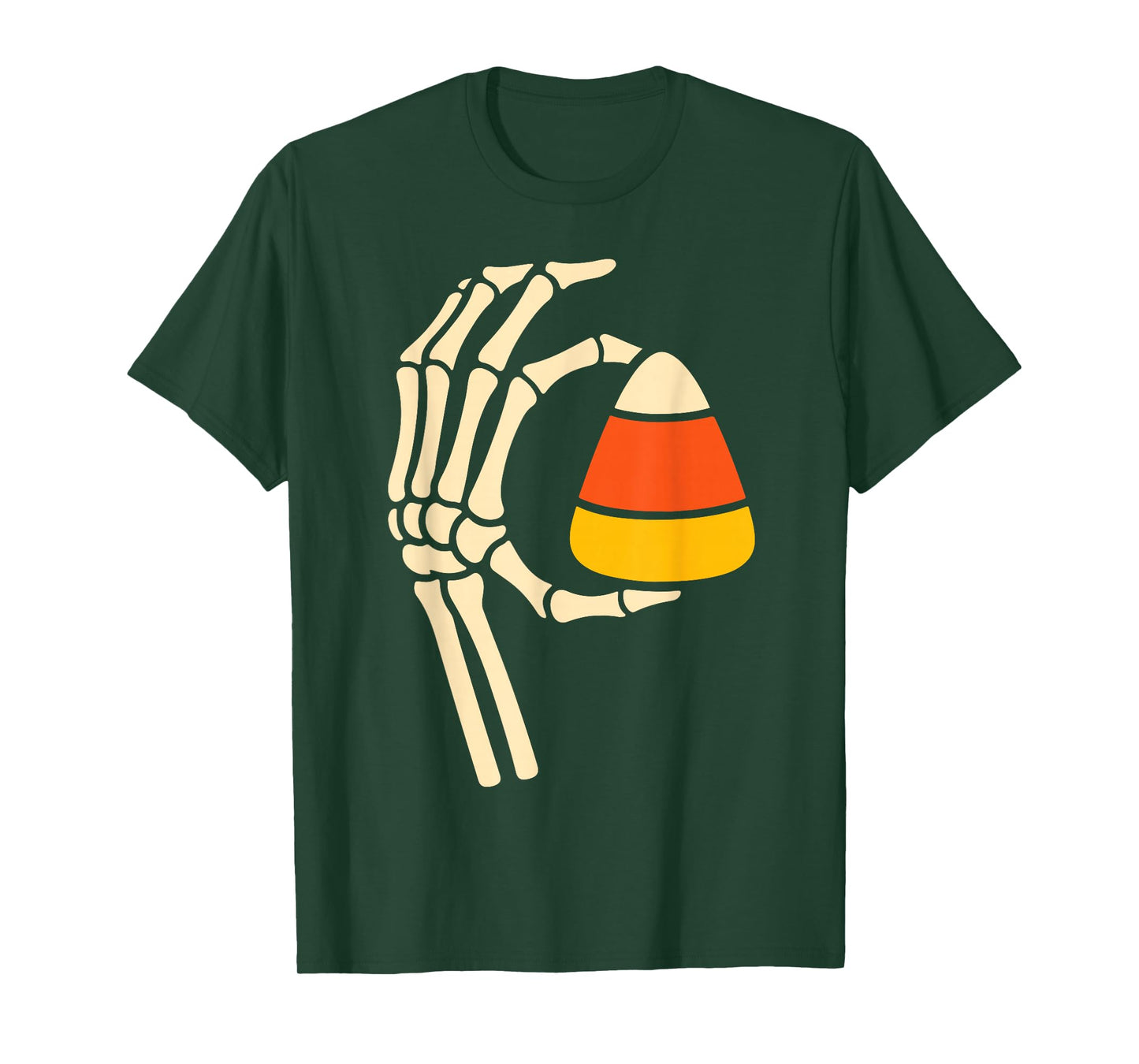 Skeleton Hand Holding Fun Halloween Matching Pyjama Couple T-Shirt