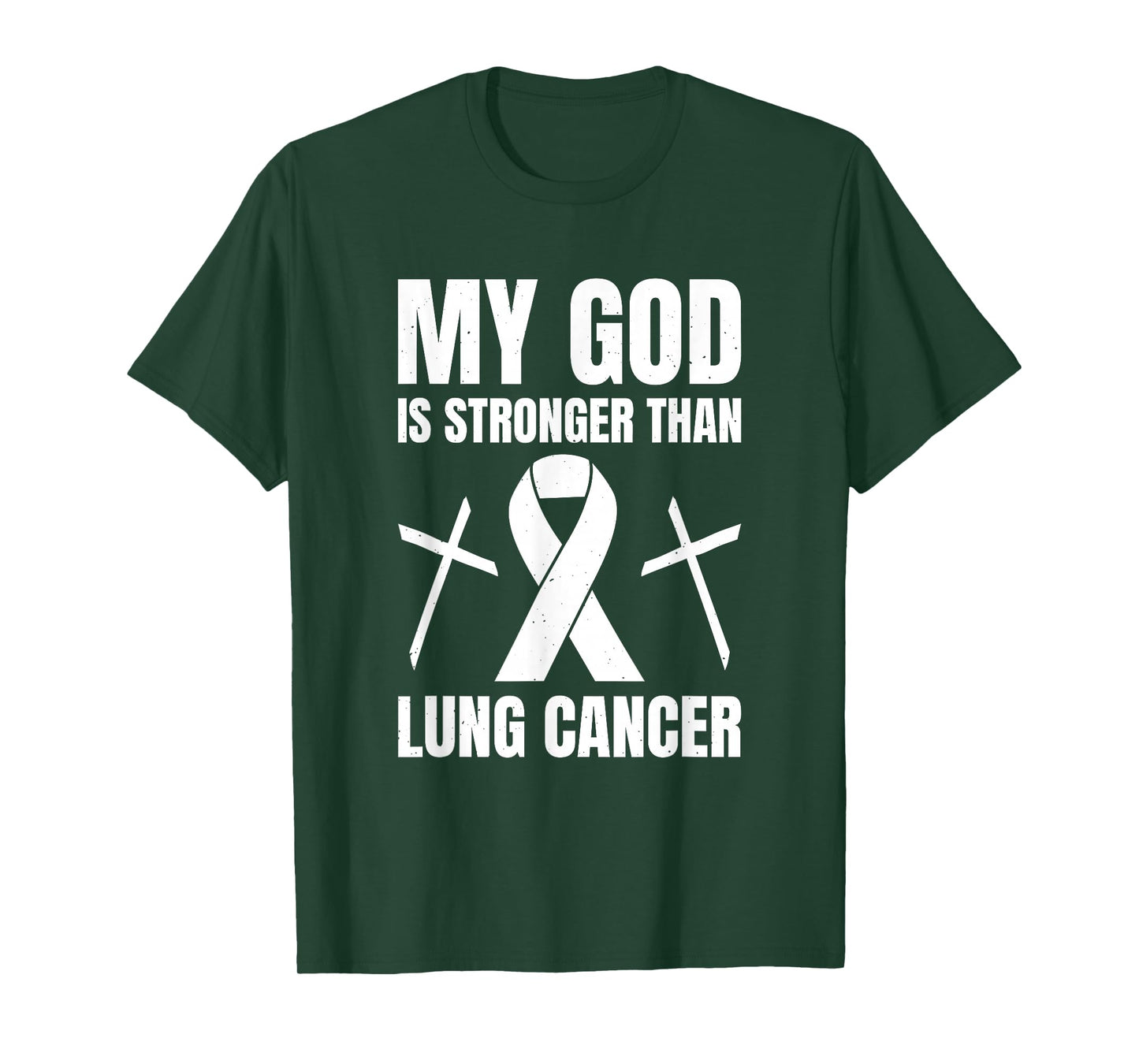 My God Is Stronger Than Lung Cancer T-Shirt