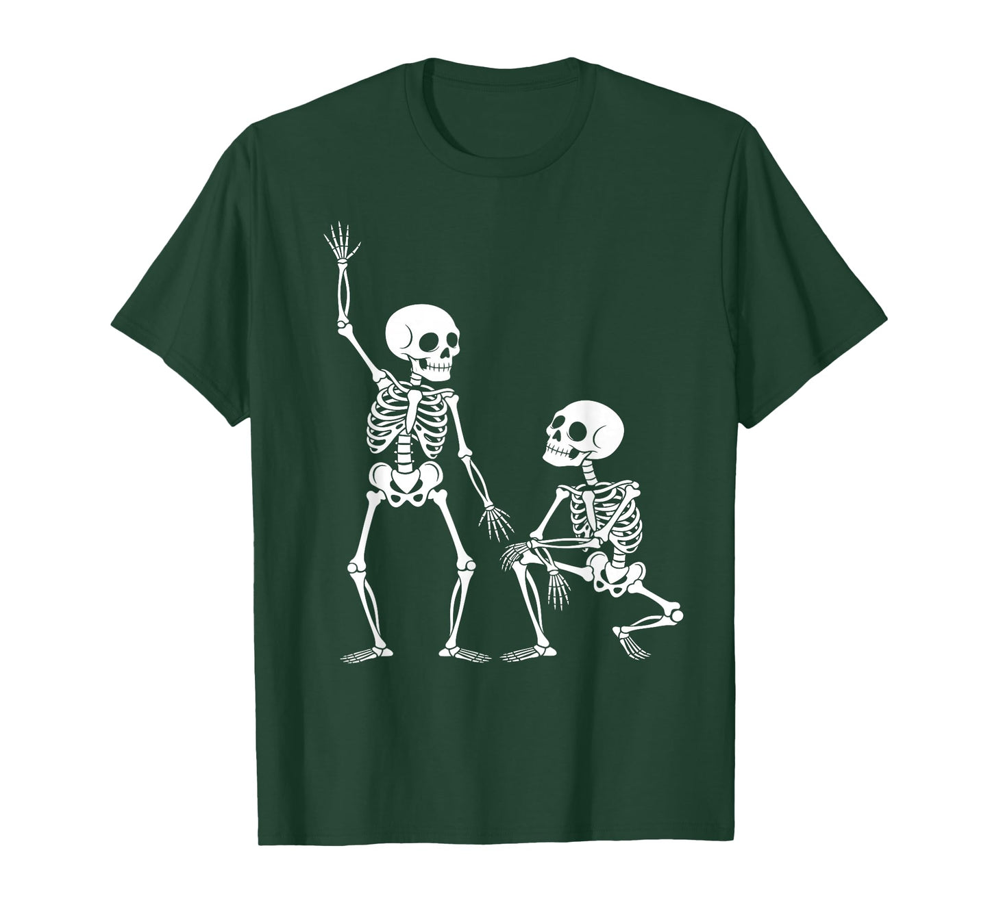 Halloween Party Skeletons Spooky Fun T-Shirt