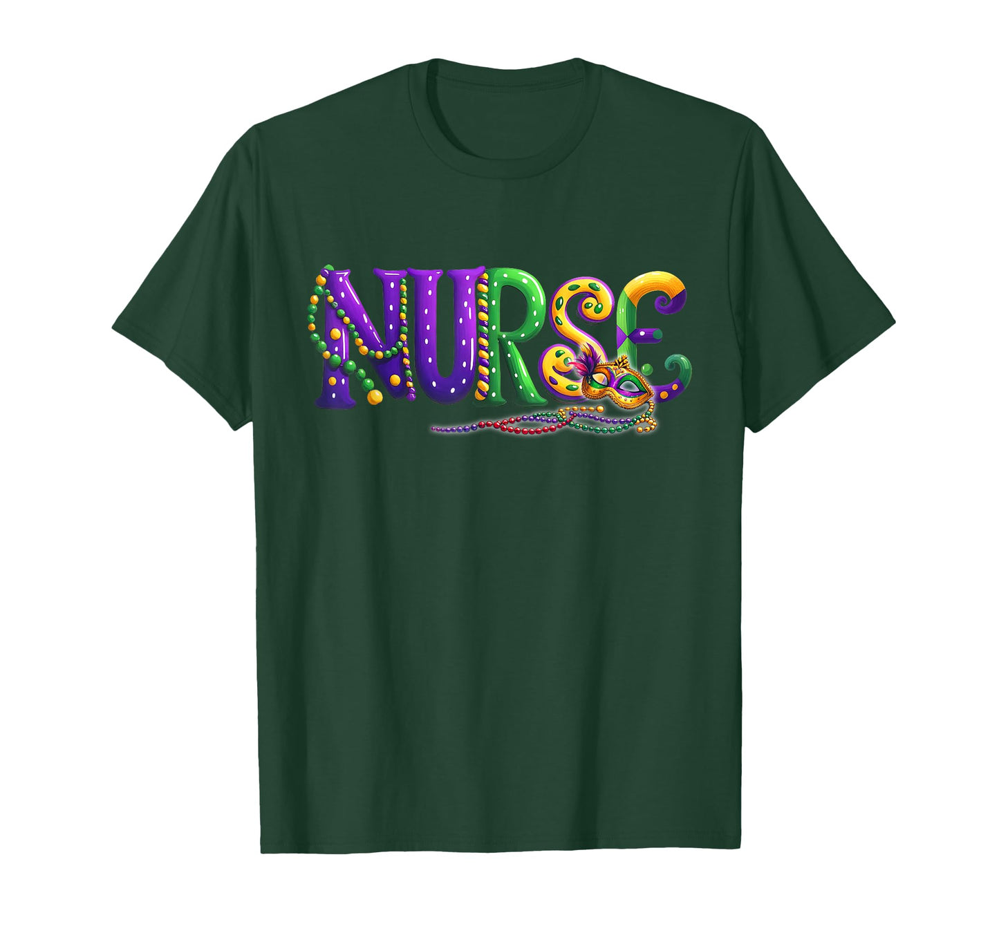 Medical Outfit for Mardi Gras Nurse T-Shirt