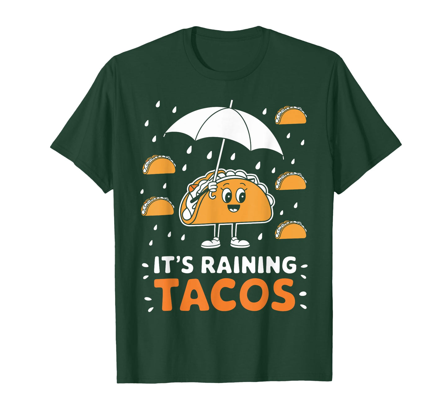 It's Raining Tacos Funny Taco Day Fiesta Party Mexican Food T-Shirt