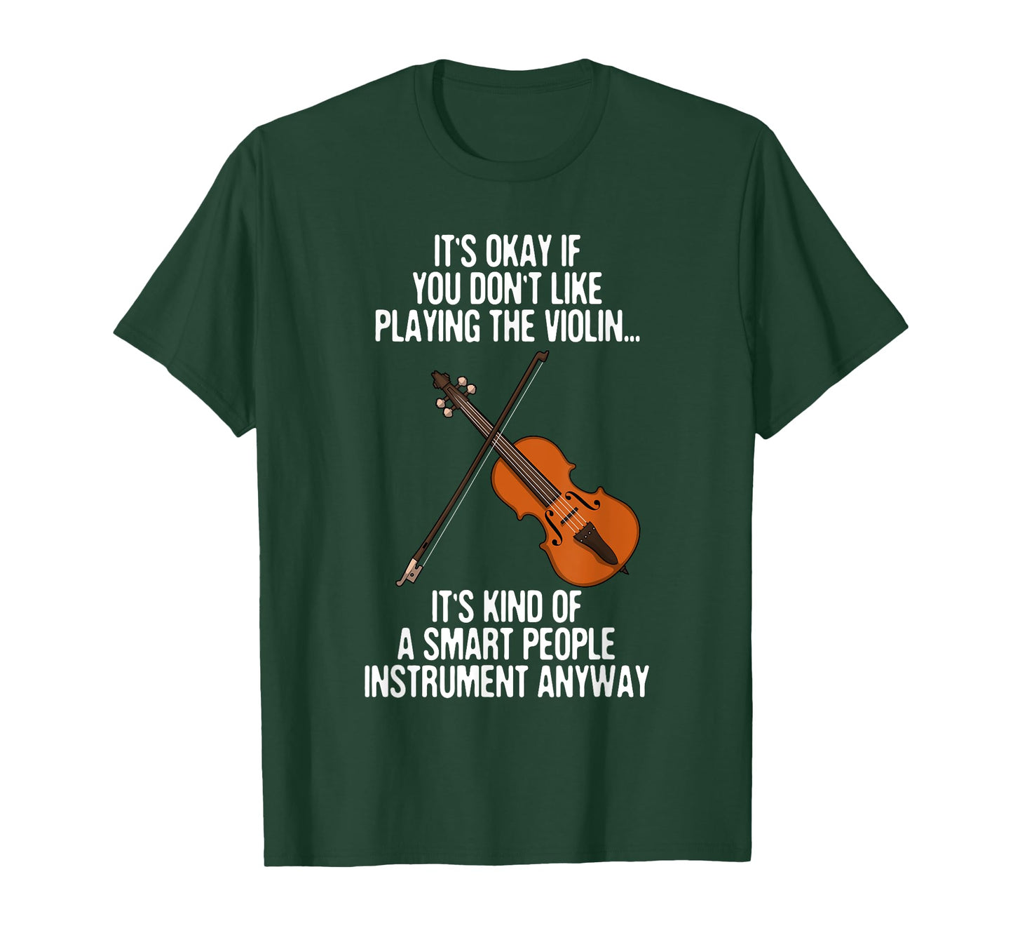 Best Violin Art For Men Women Kids Instrument Violin Player T-Shirt
