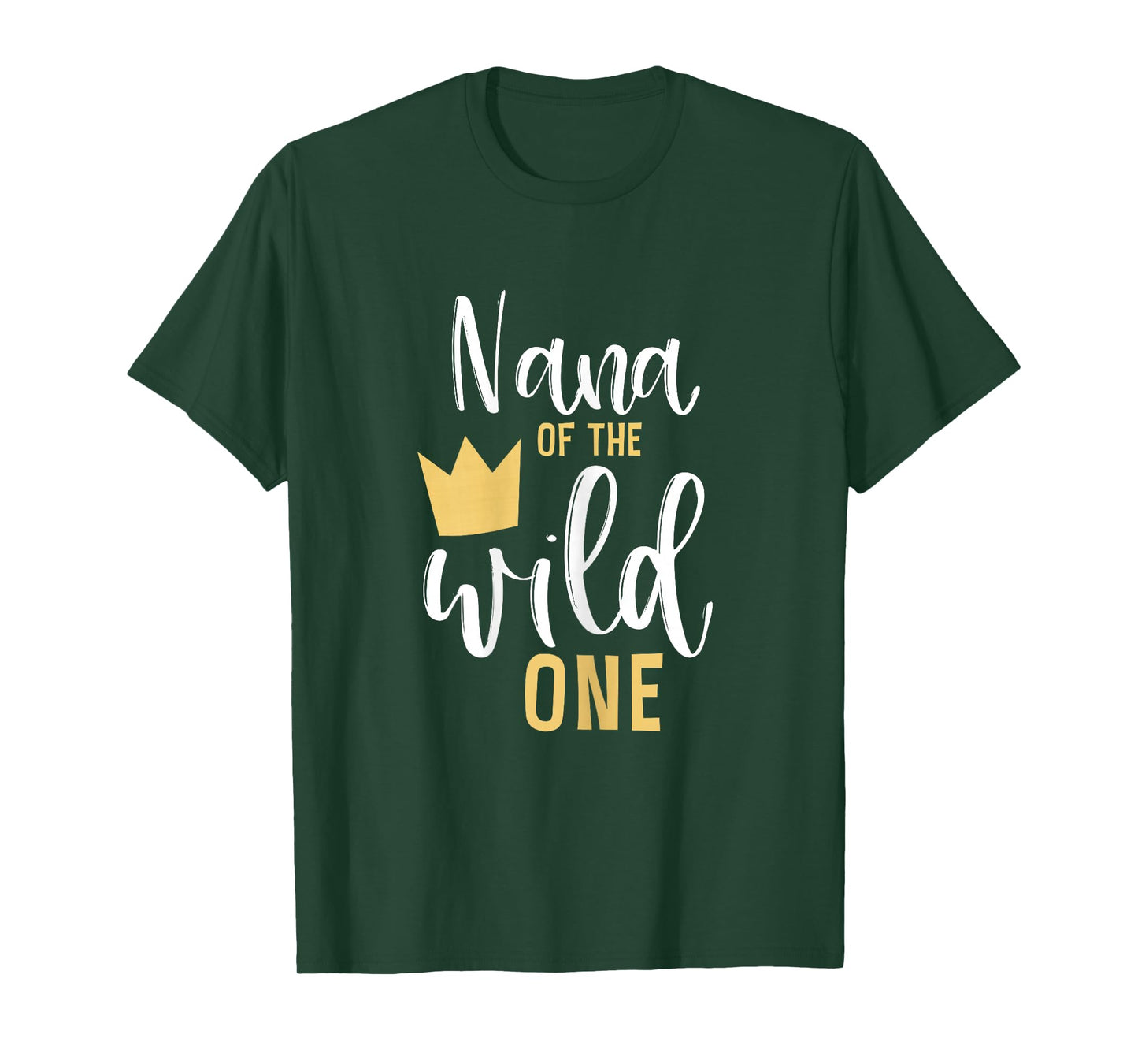 Nana of the Wild One 1st Birthday First Thing Matching T-Shirt