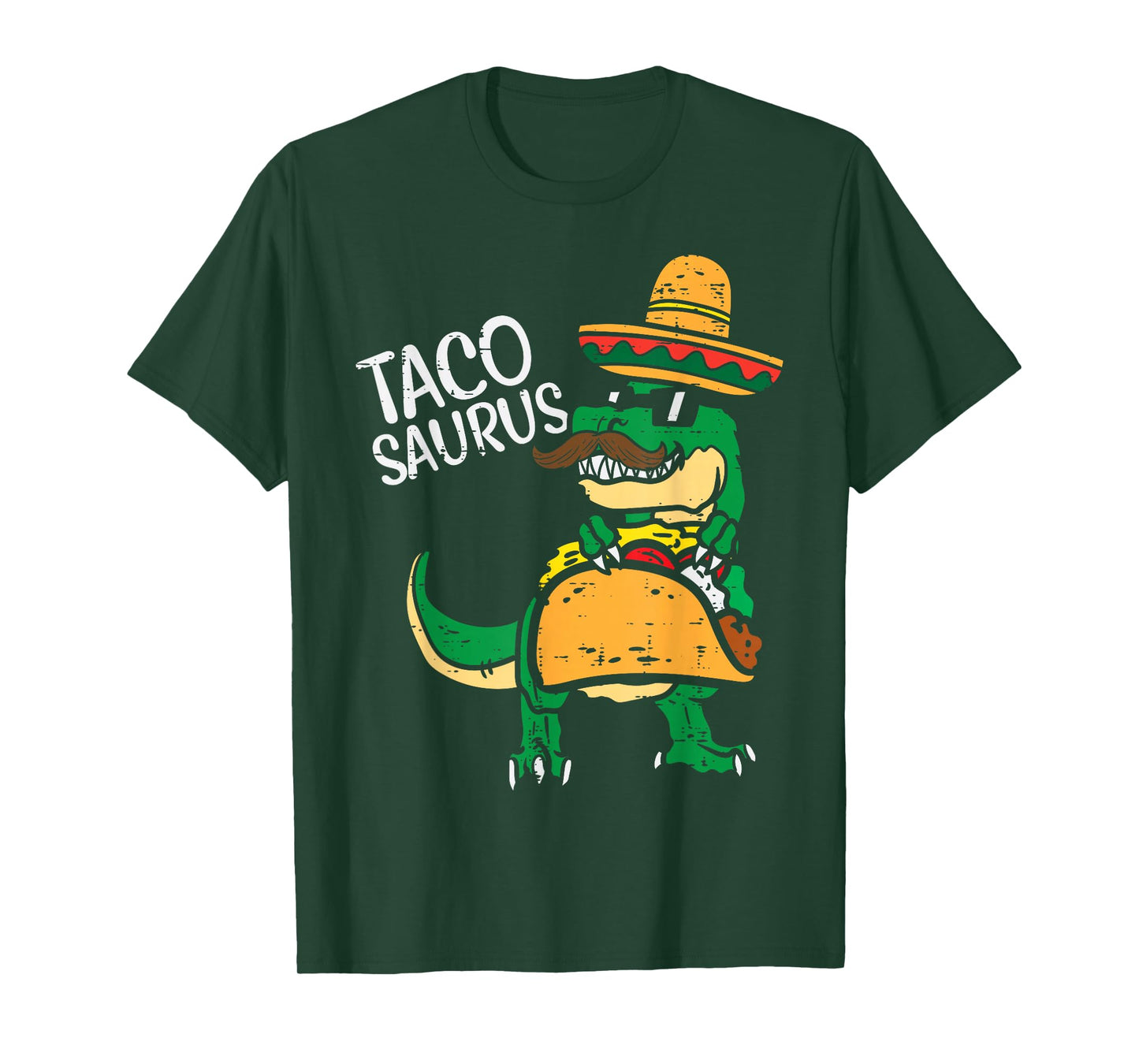 Tacosaurus Taco Dino Trex Cinco De Mayo Kids Toddler Boys T-Shirt