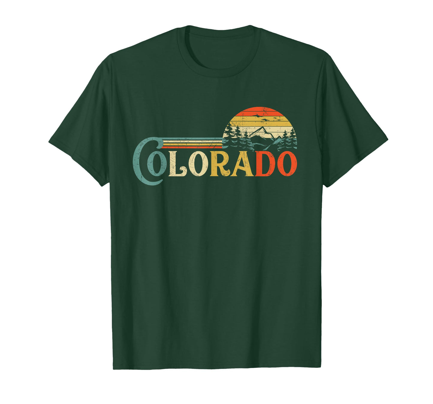 Colorado Rocky Mountain Sun Boulder Hiking T-Shirt Gifts T-Shirt