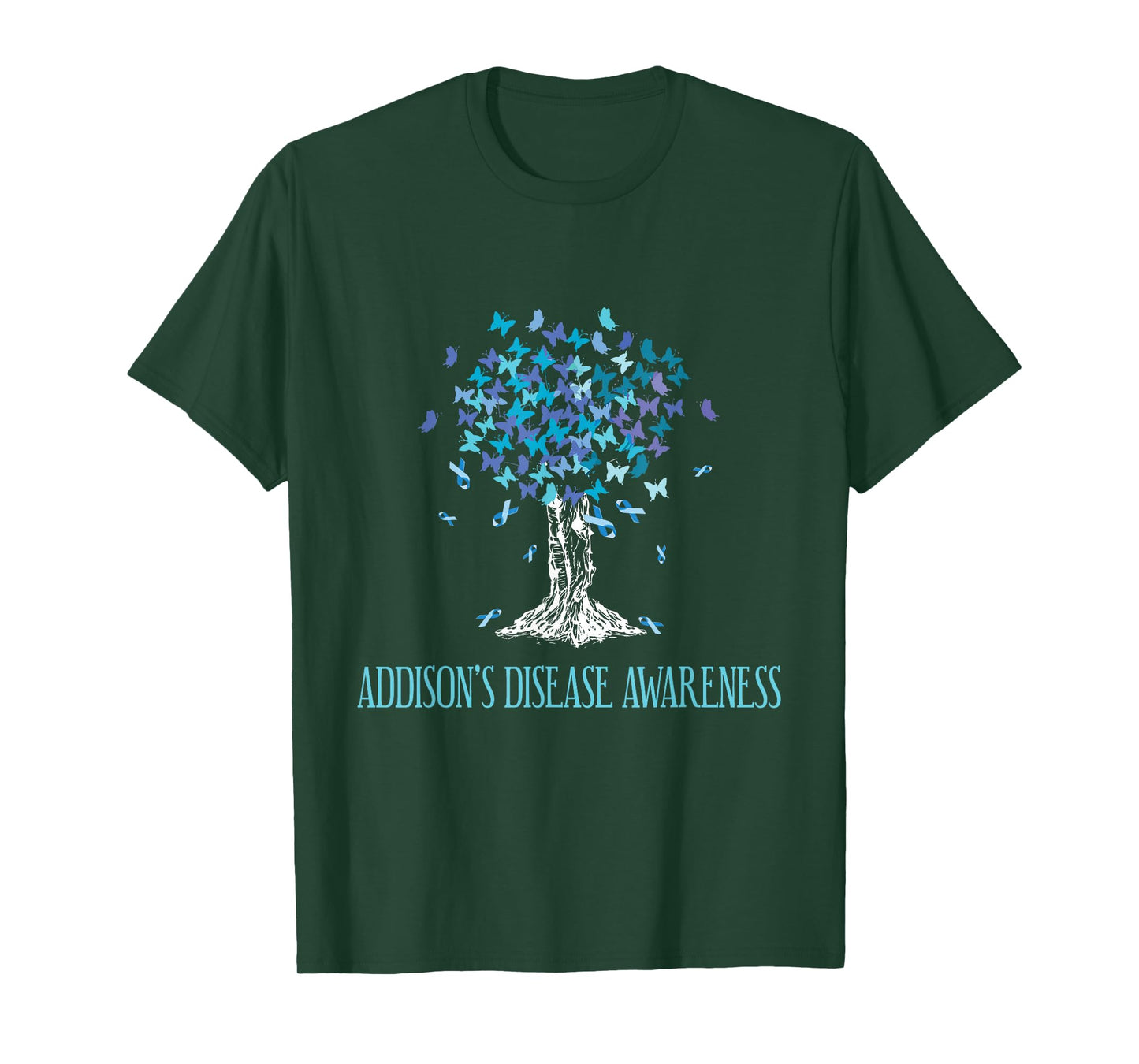 Addisons Disease Awareness Gift Addisons Disease Survivor T-Shirt