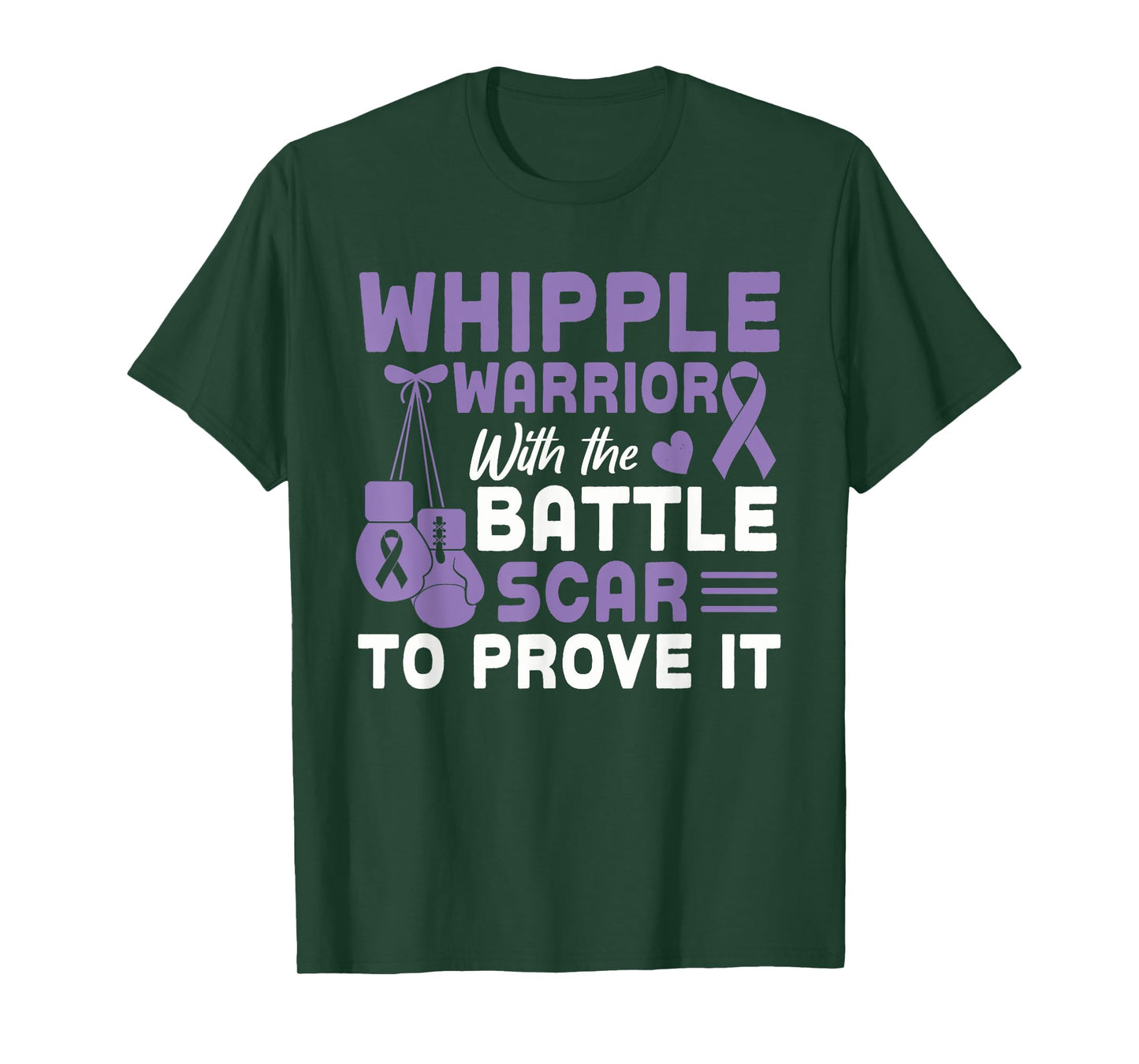 Whipple Warrior Pancreatic Cancer Awareness Gift T-Shirt