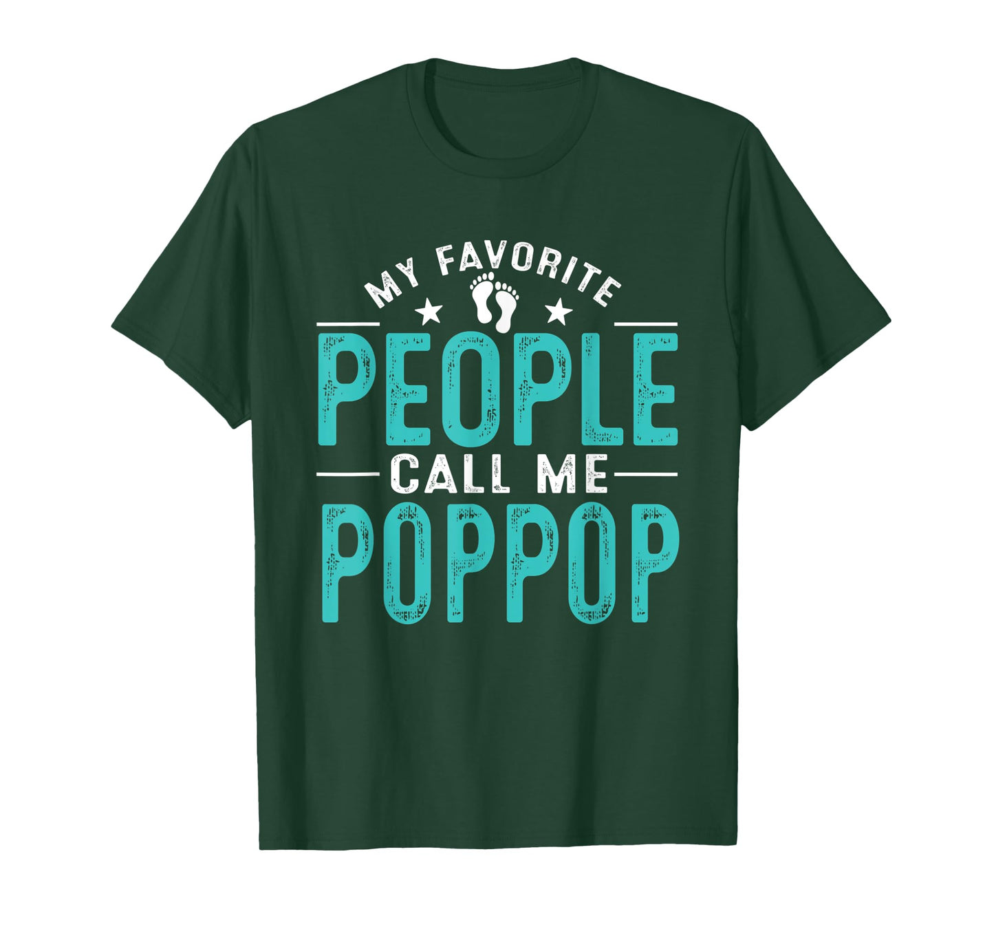 My Favorite People Call Me PopPop Vintage Funny PopPop Fathe T-Shirt