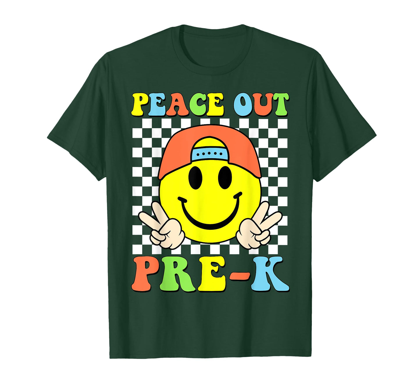 Peace Out Pre-k Boys Kid Graduation Prek Last Day Of School T-Shirt