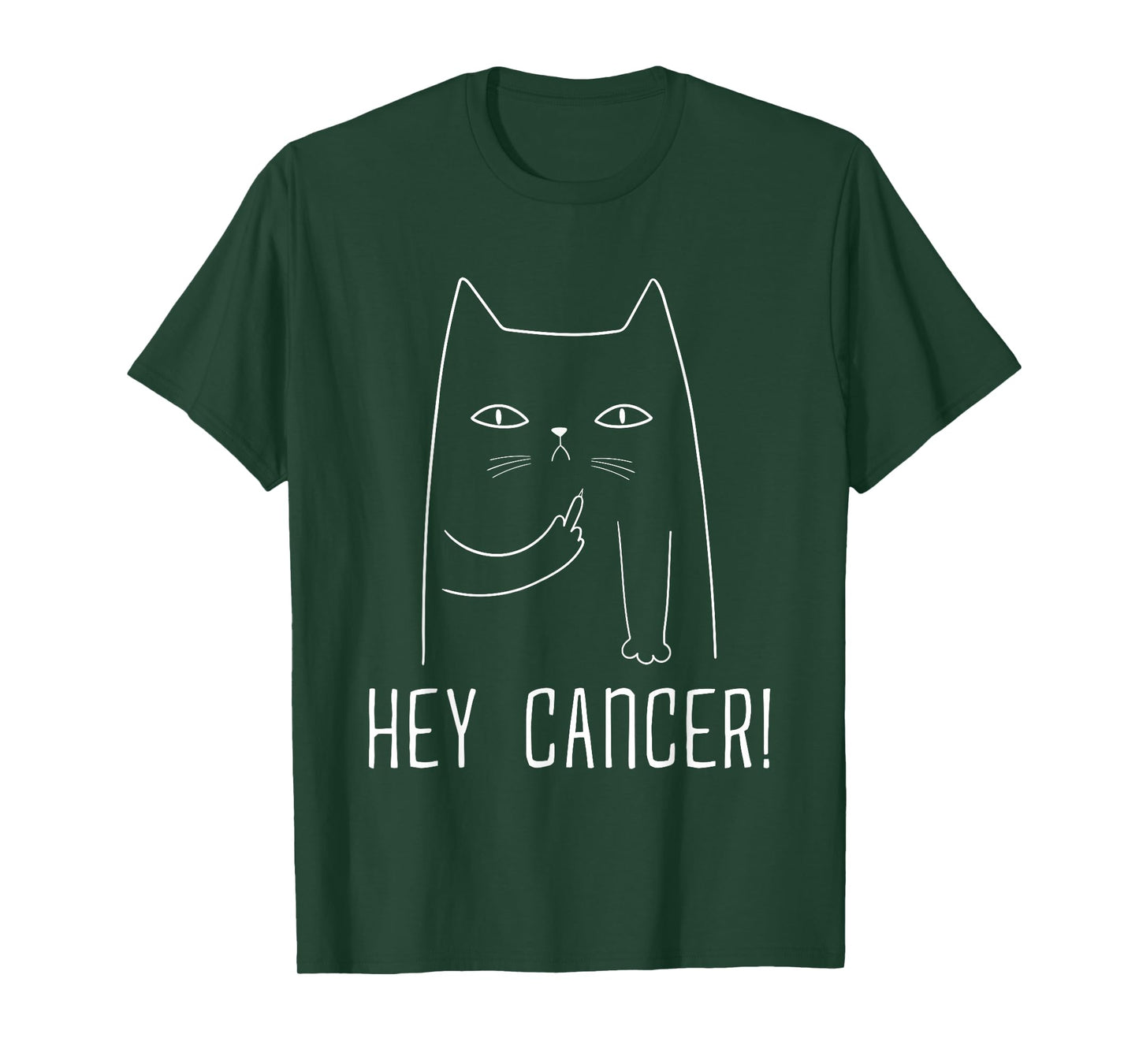 Hey Cancer F U Cancer Sucks Chemo Therapy Cancer Awareness T-Shirt