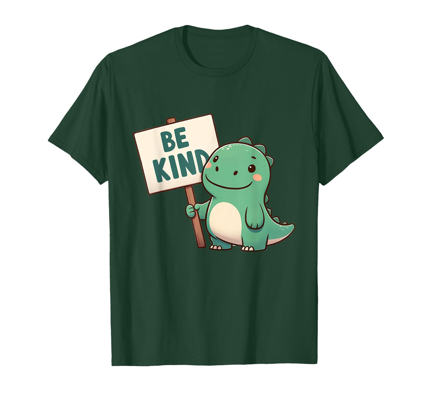 Be Kind Teacher Anti-Bullying Dino Kindness Women Men Boys T-Shirt