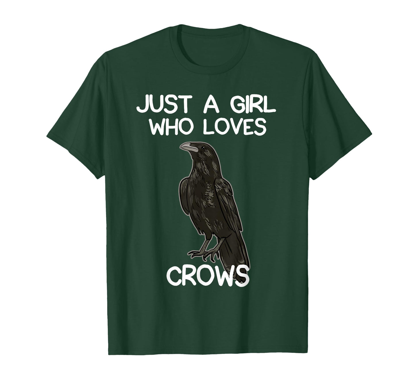 Just A Girl Who Loves Crows T-Shirt