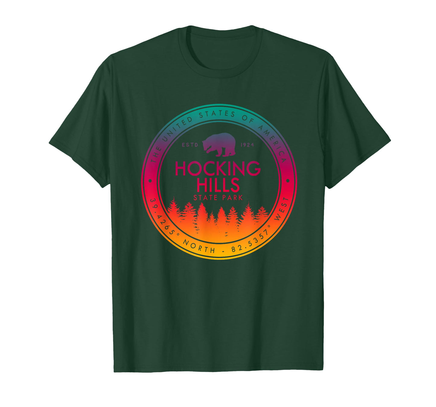 Hocking Hills State Park Ohio Gifts OH T-Shirt