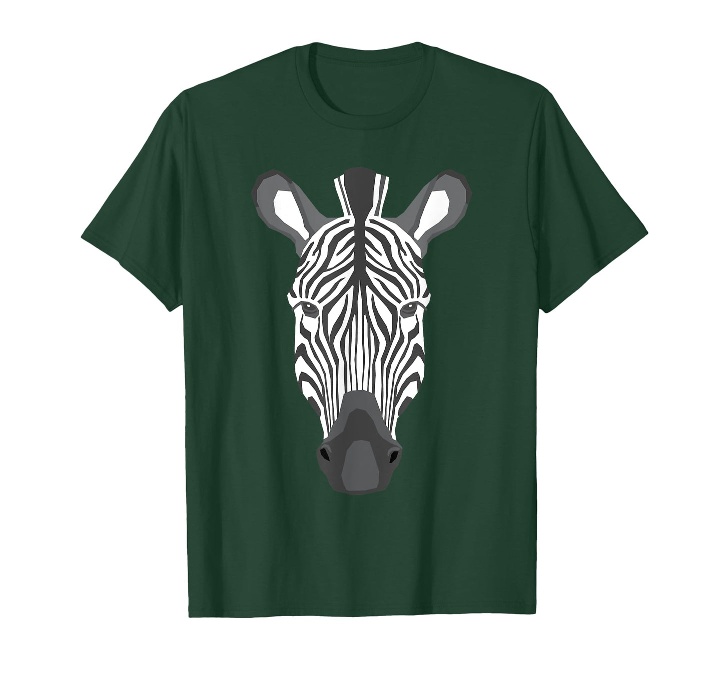 Zebra Head - Wildlife Safari Animal Lover Zookeeper T-Shirt