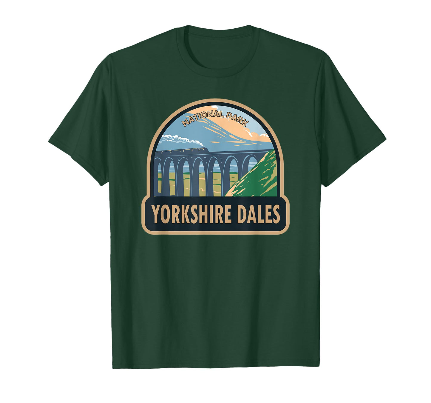 Yorkshire Dales National Park England Vintage T-Shirt