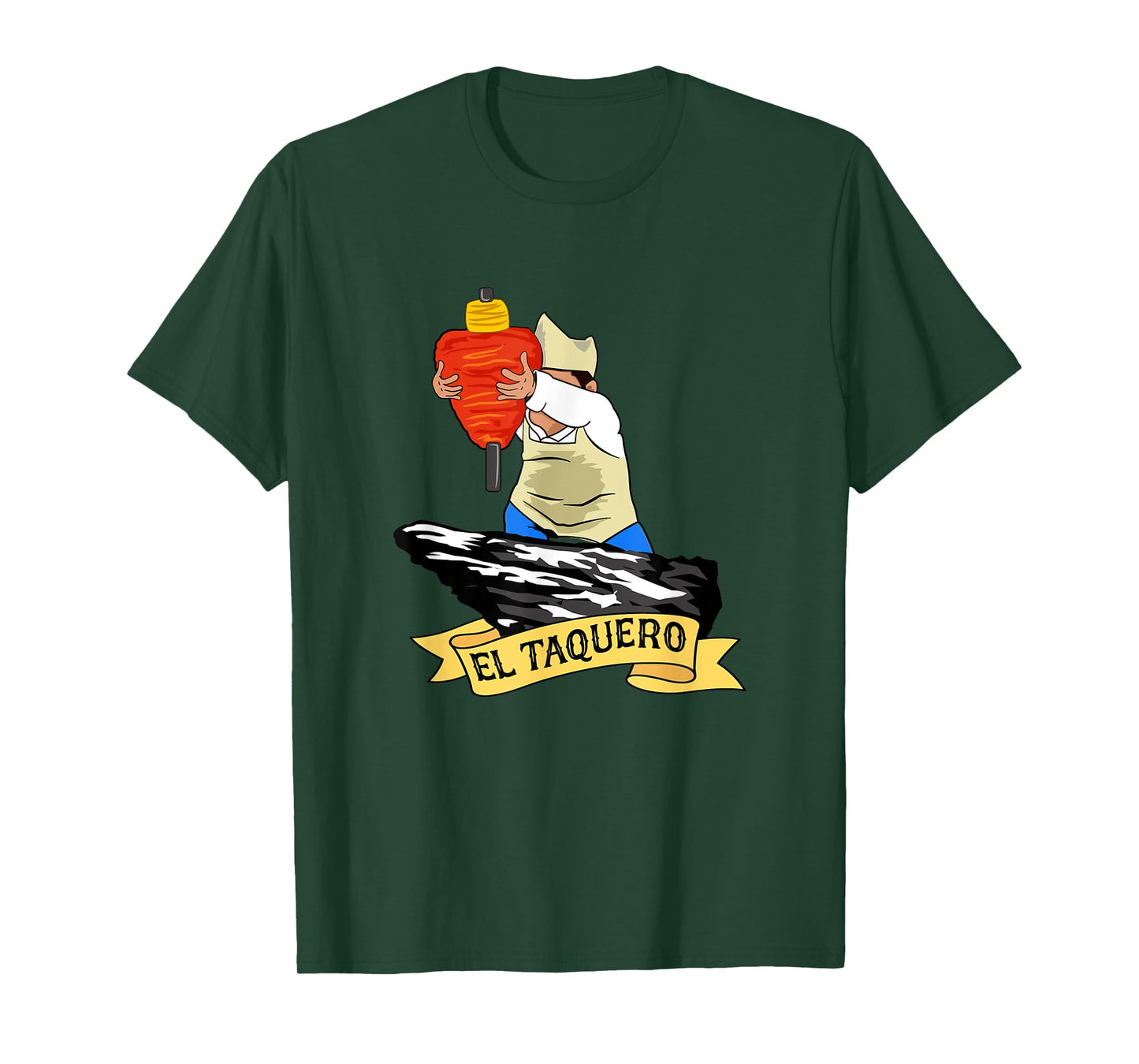 El taquero Funny Mexican Food Tacos T-Shirt