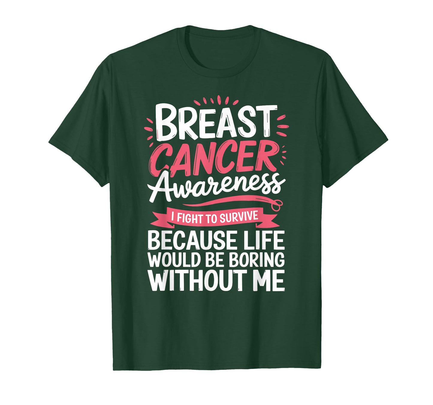 Funny Breast Cancer Survivor Breast Cancer Warrior T-Shirt