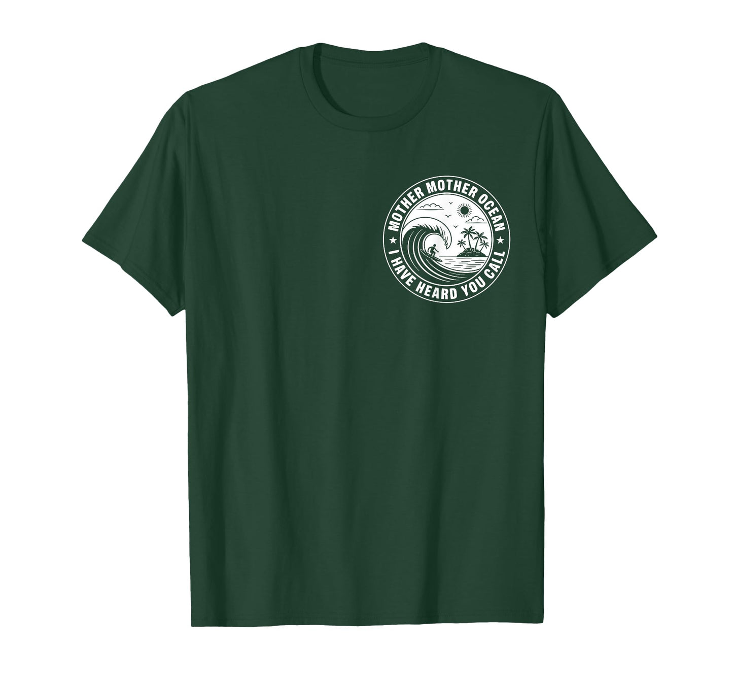 Mother Mother Ocean I Have Heard You Call 2 Sided T-Shirt