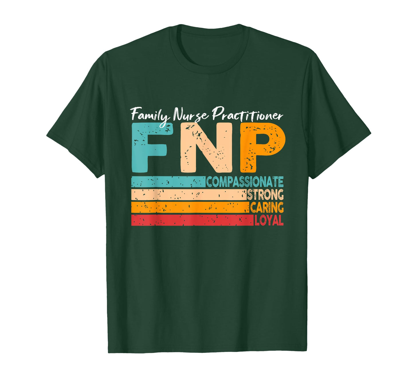 Family Nurse Practitioner Retro FNP Nurse Life Retro T-Shirt
