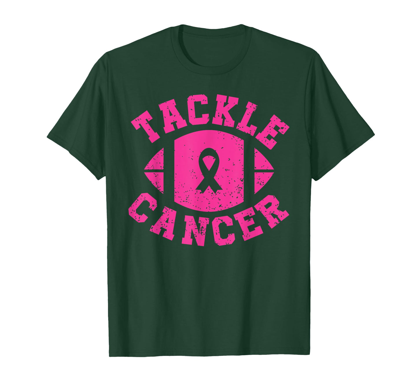 Tackle Breast Cancer Shirt Football Lovers Cancer Awareness T-Shirt