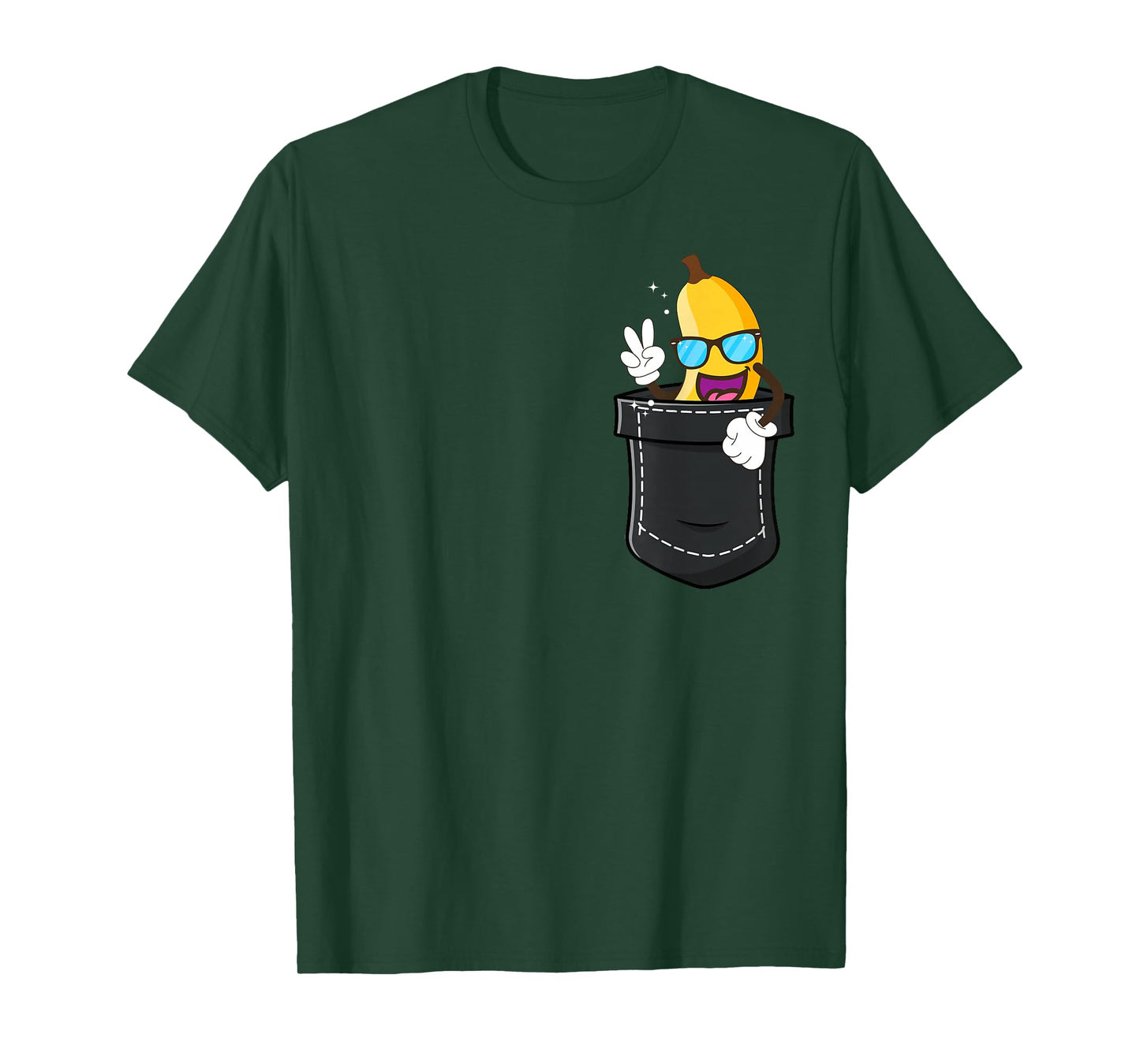 Funny Banana Pocket Halloween Matching Family Couples 2025 T-Shirt