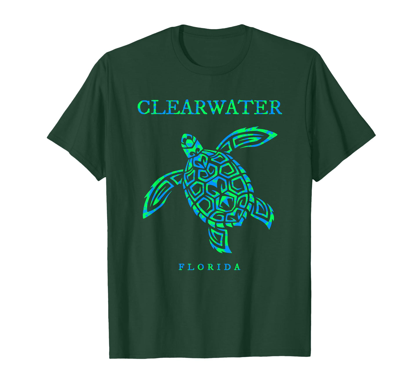 Clearwater Florida Sea Turtle Boys Girls Toddler T-Shirt