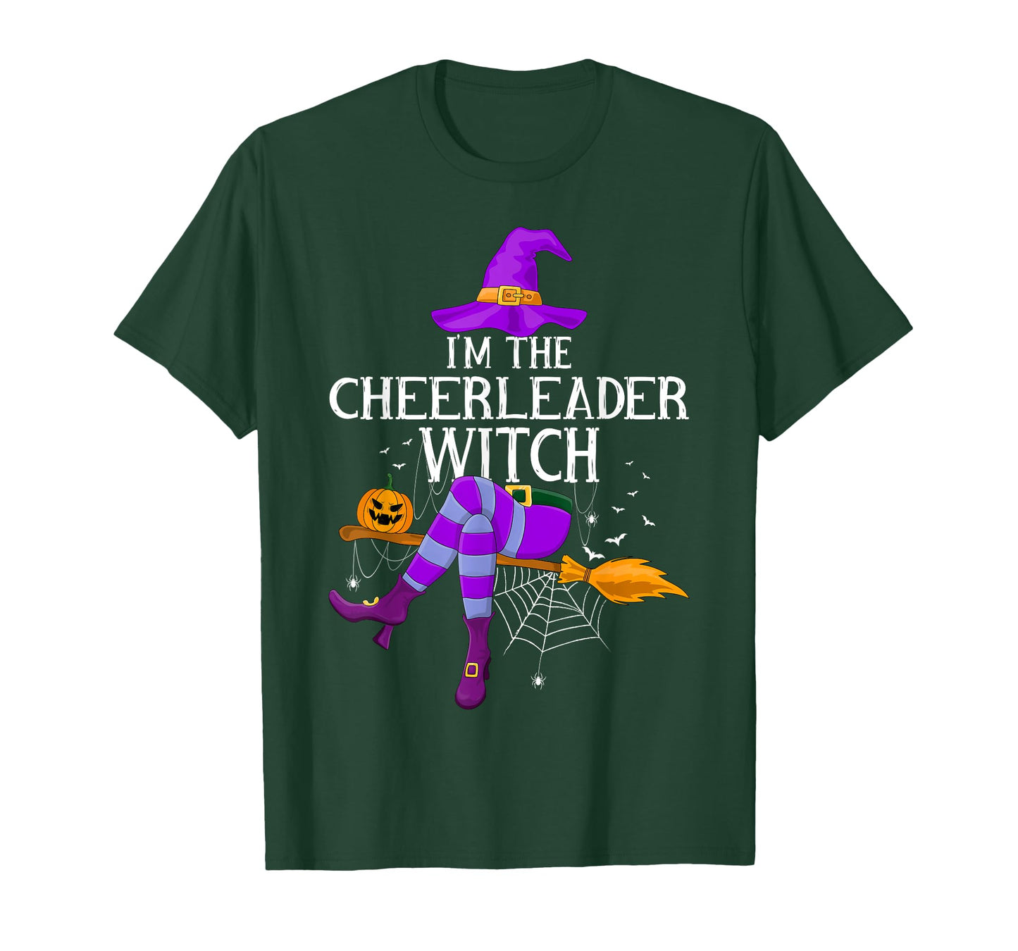 Matching Family Costume I'm The Cheerleader Witch Halloween T-Shirt