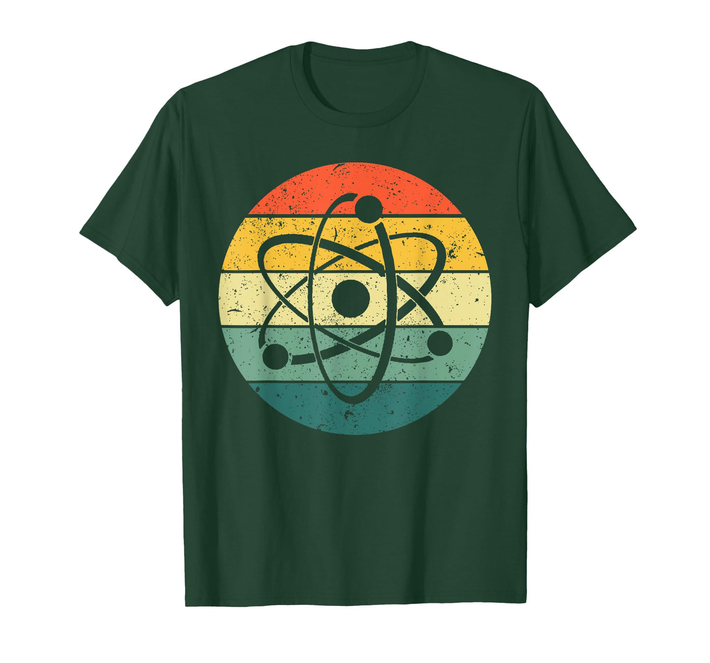 Cool Atom Art Men Women Biology Physics Chemistry Teacher T-Shirt