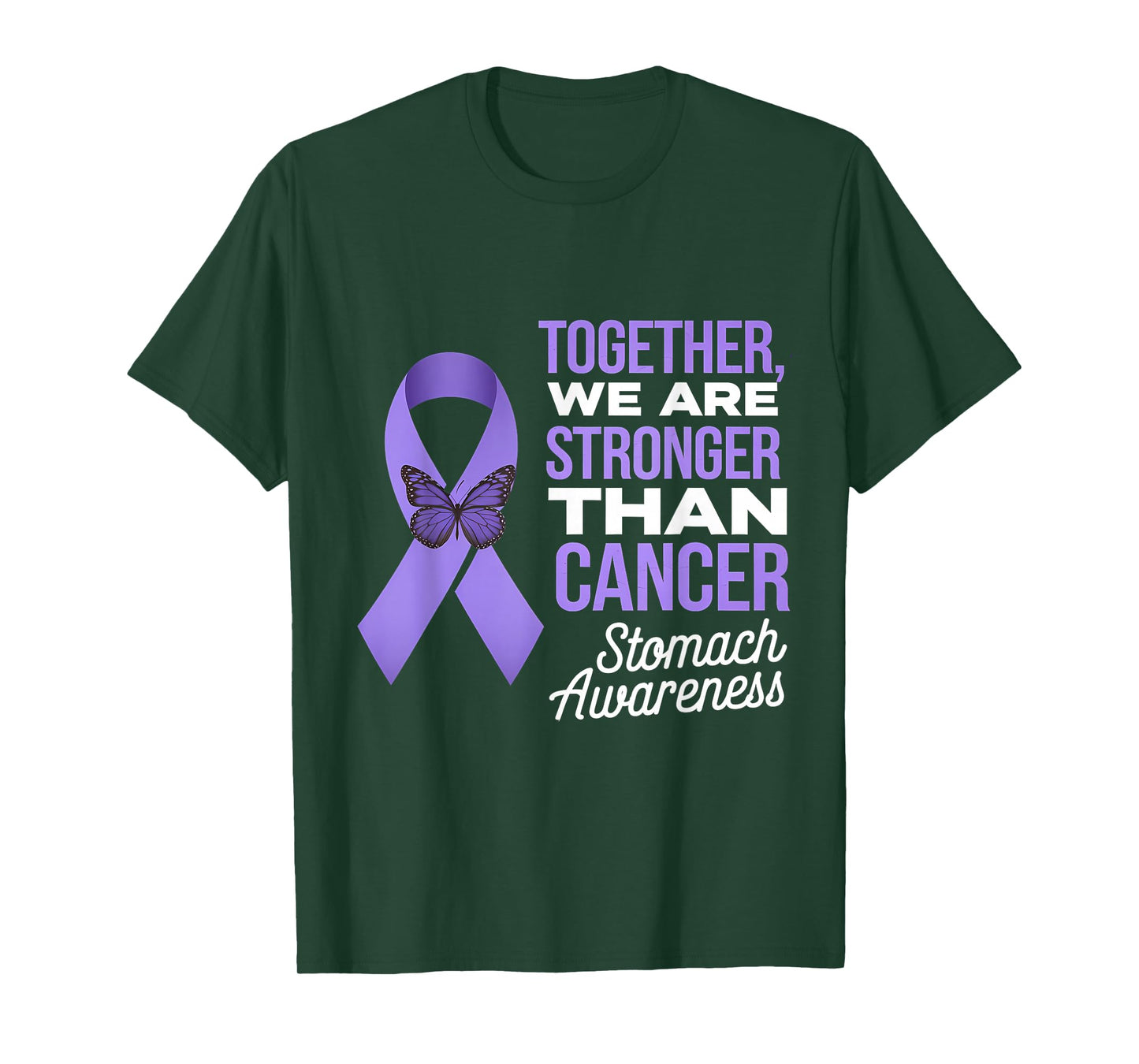 Together We Are Stronger Stomach Cancer Awareness Month T-Shirt