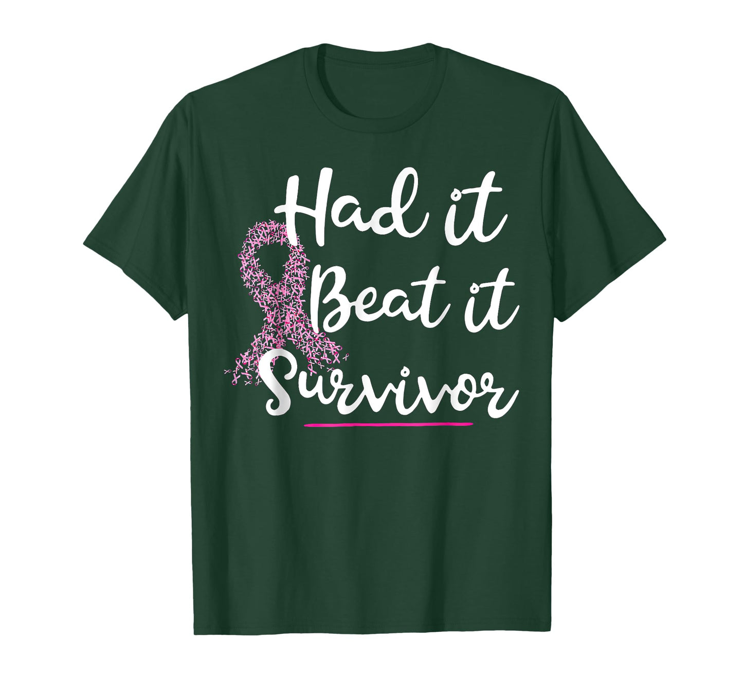 Had It Beat It Survivor Breast Cancer T-Shirt